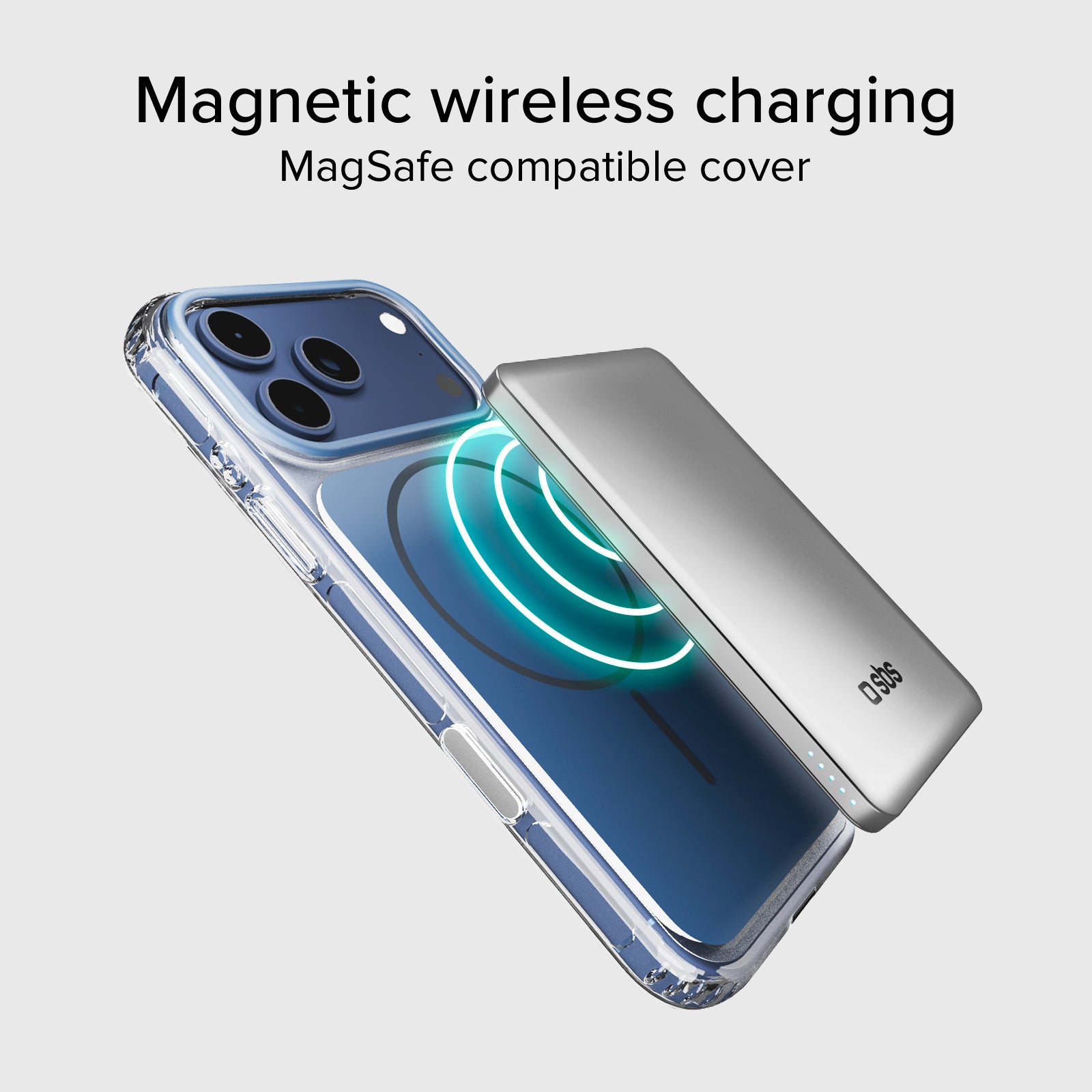 MagSafe-kompatible Magnethülle mit stoßfesten Ecken für das iPhone 17 Pro