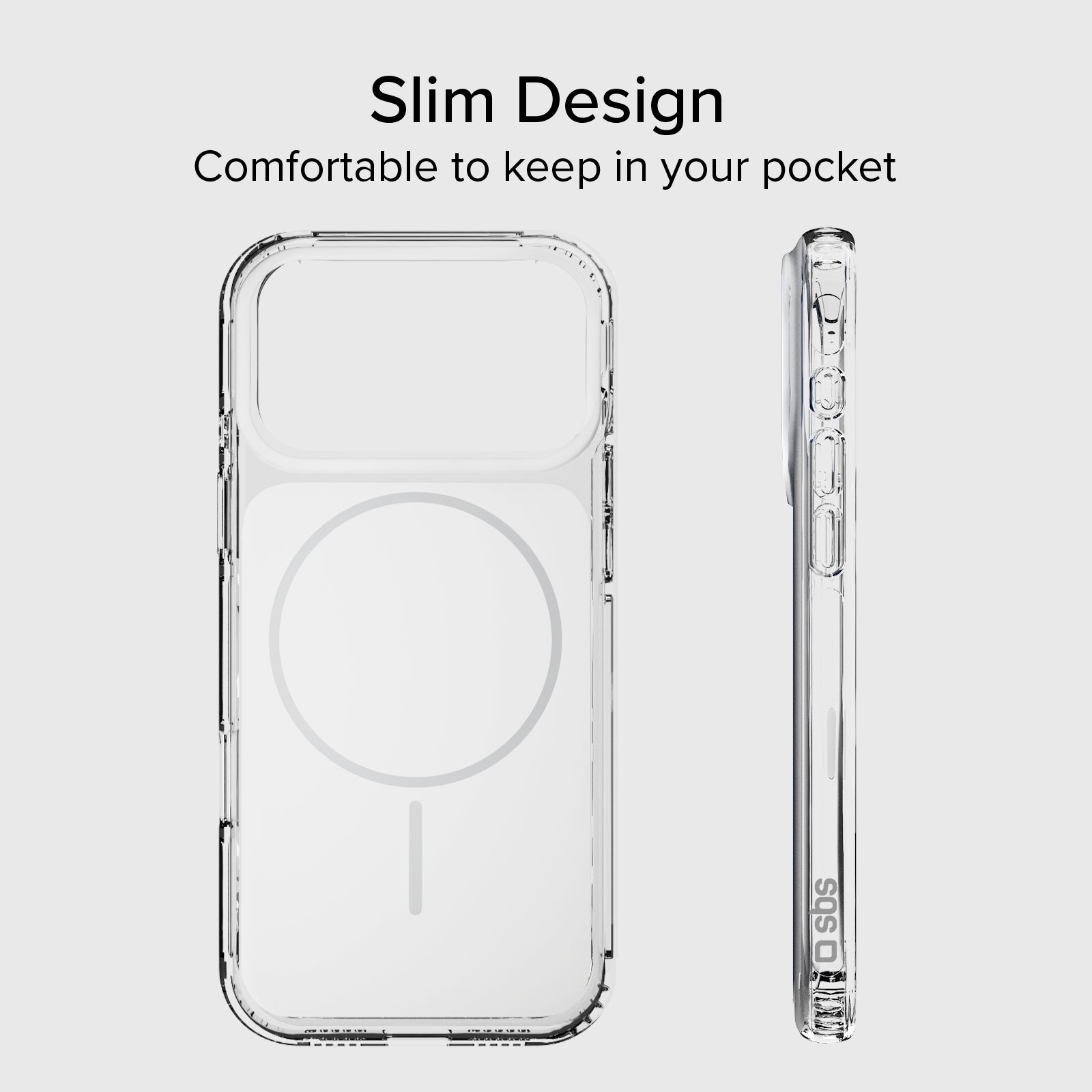 MagSafe-kompatible Magnethülle mit stoßfesten Ecken für das iPhone 17 Pro