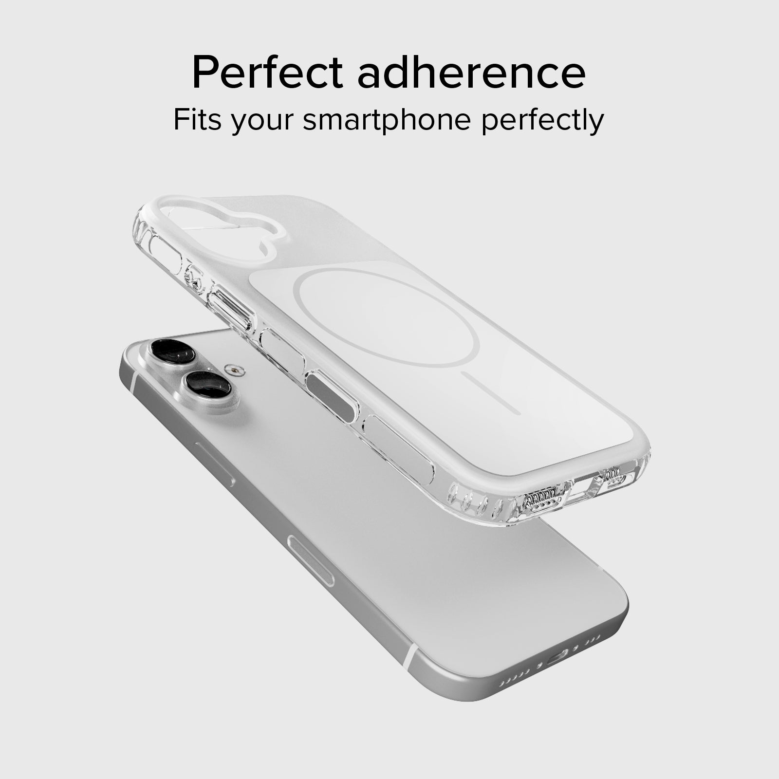 Funda magnética compatible con MagSafe con esquinas a prueba de golpes para iPhone 17