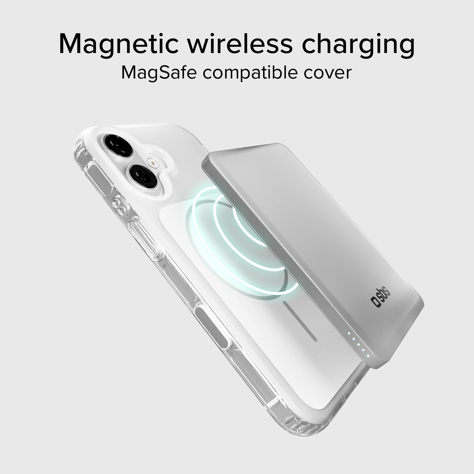Funda magnética compatible con MagSafe con esquinas a prueba de golpes para iPhone 17