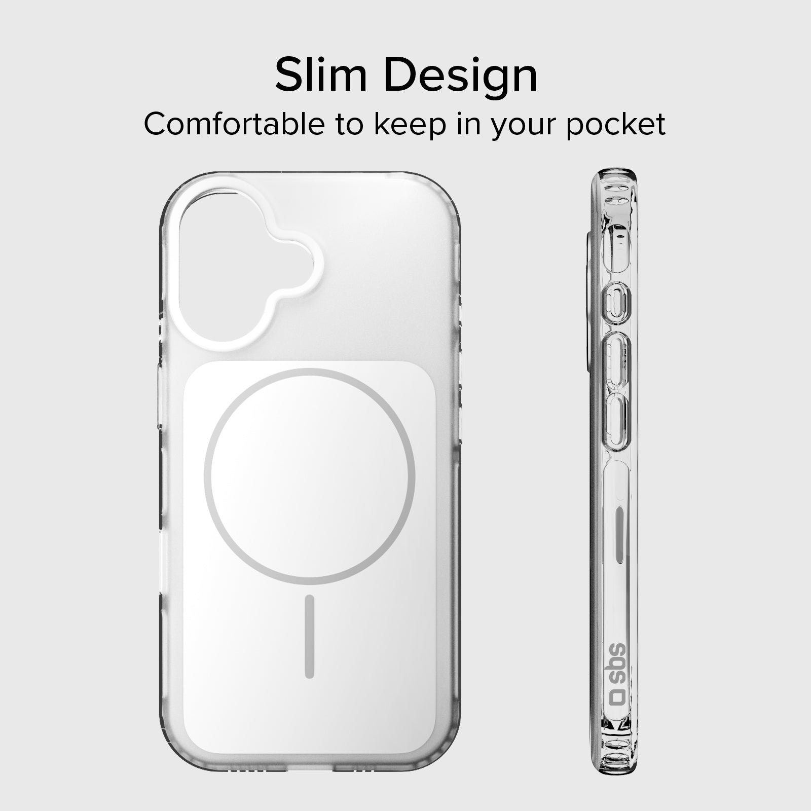 Funda magnética compatible con MagSafe con esquinas a prueba de golpes para iPhone 17
