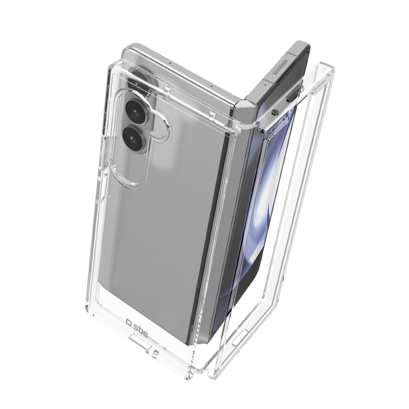 Funda híbrida para Samsung Z Fold 6, funda plegable compatible con carga inalámbrica