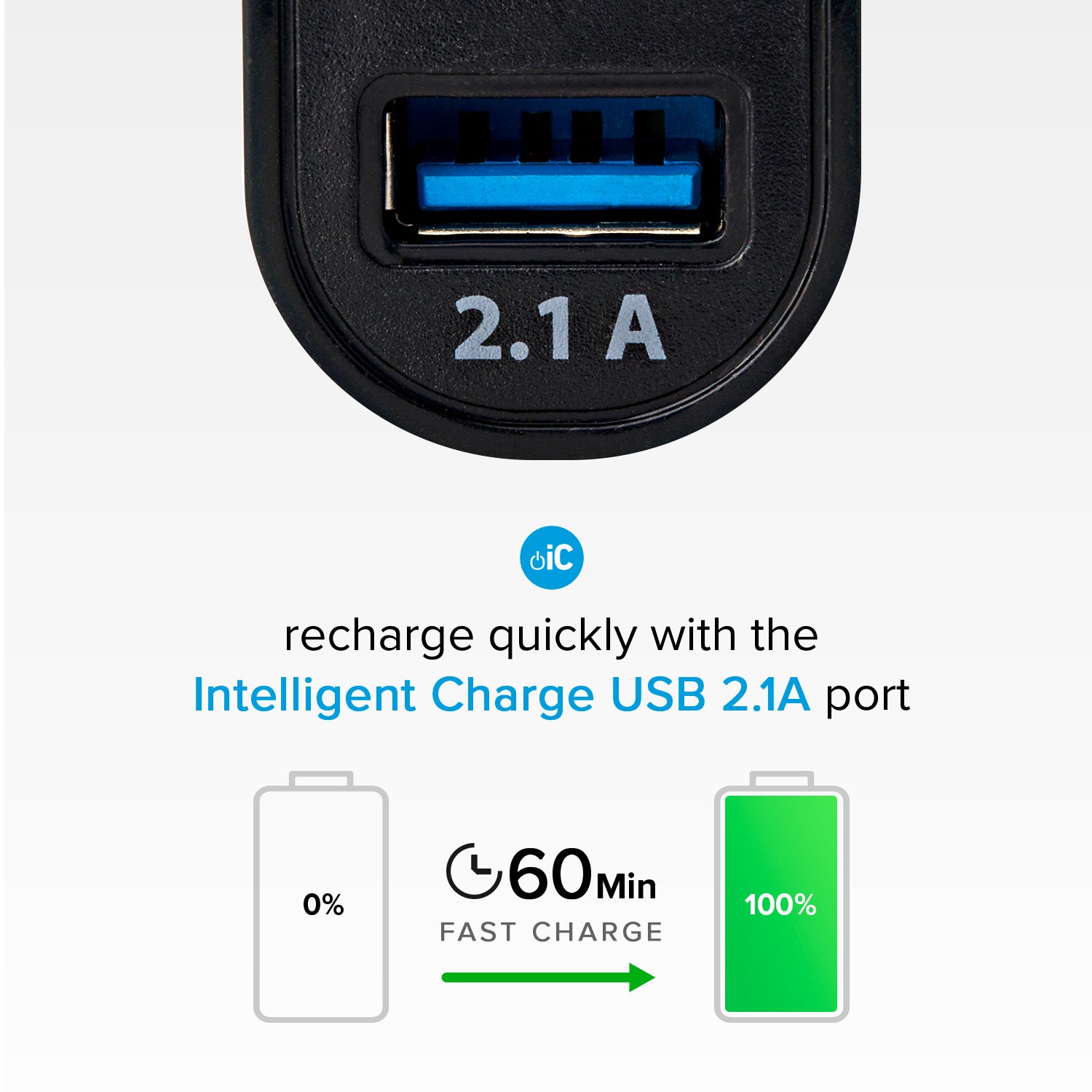 USB-Autoladegerät - Quick Charge
