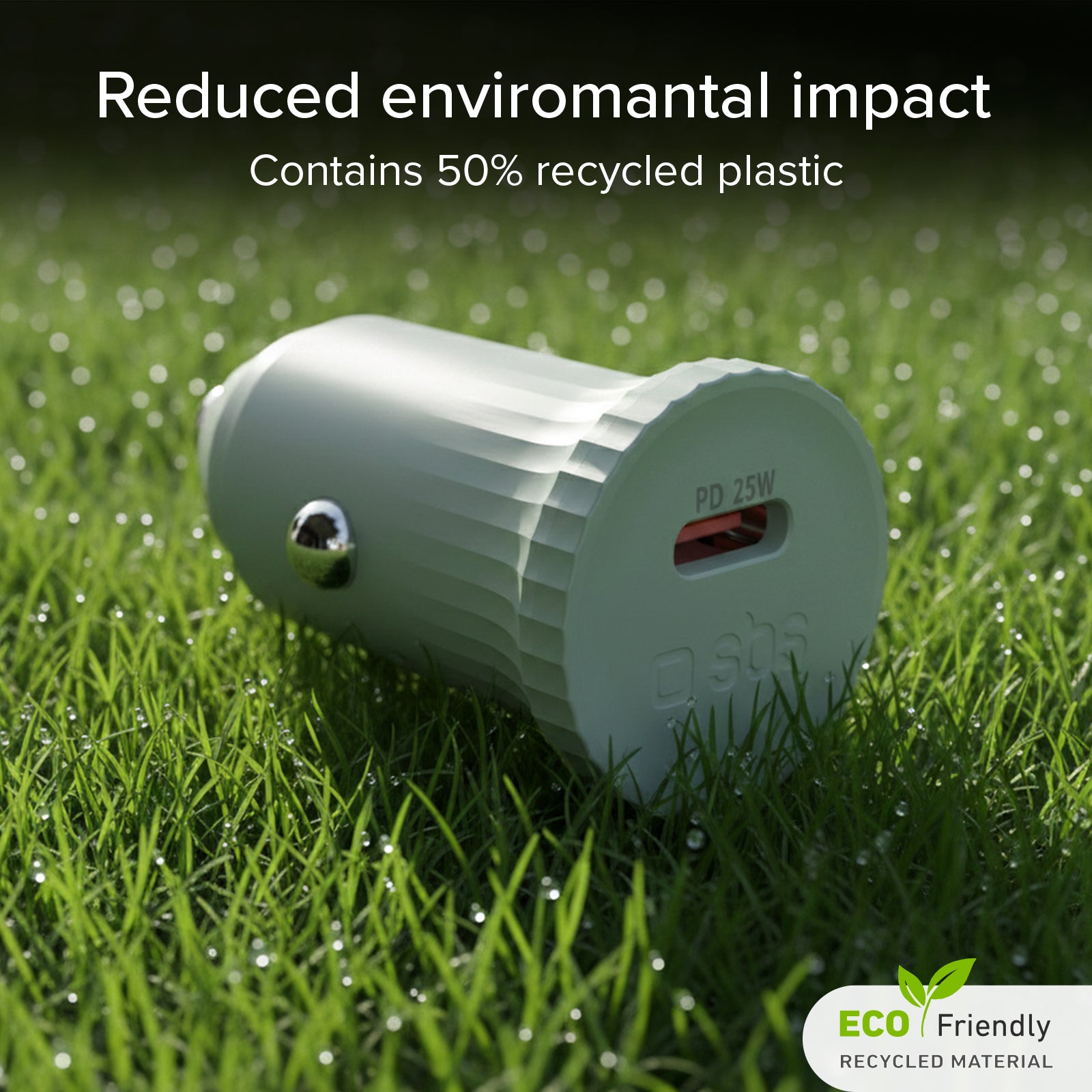 Autoladegerät mit GRS-zertifiziertem recyceltem Material