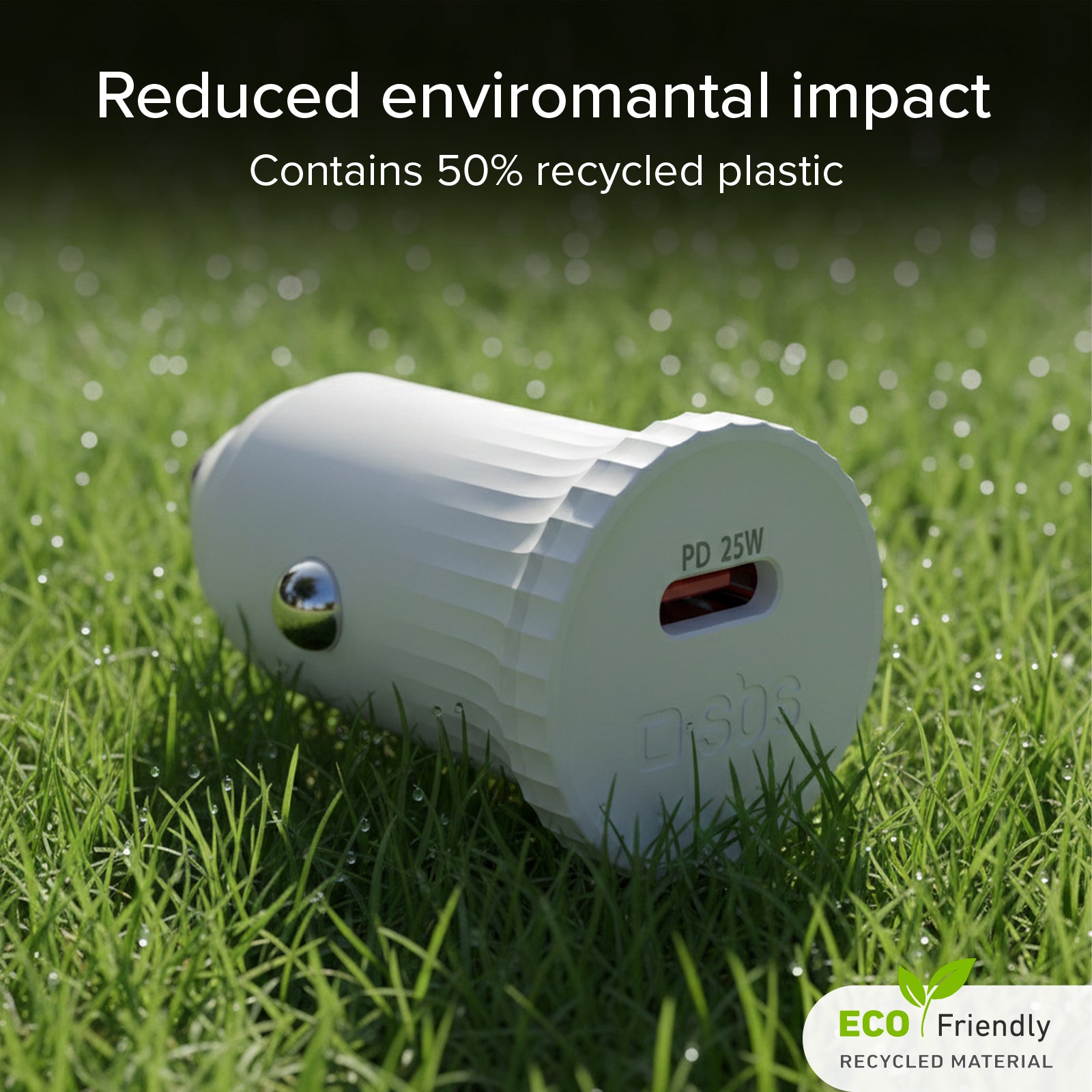Autoladegerät mit GRS-zertifiziertem recyceltem Material