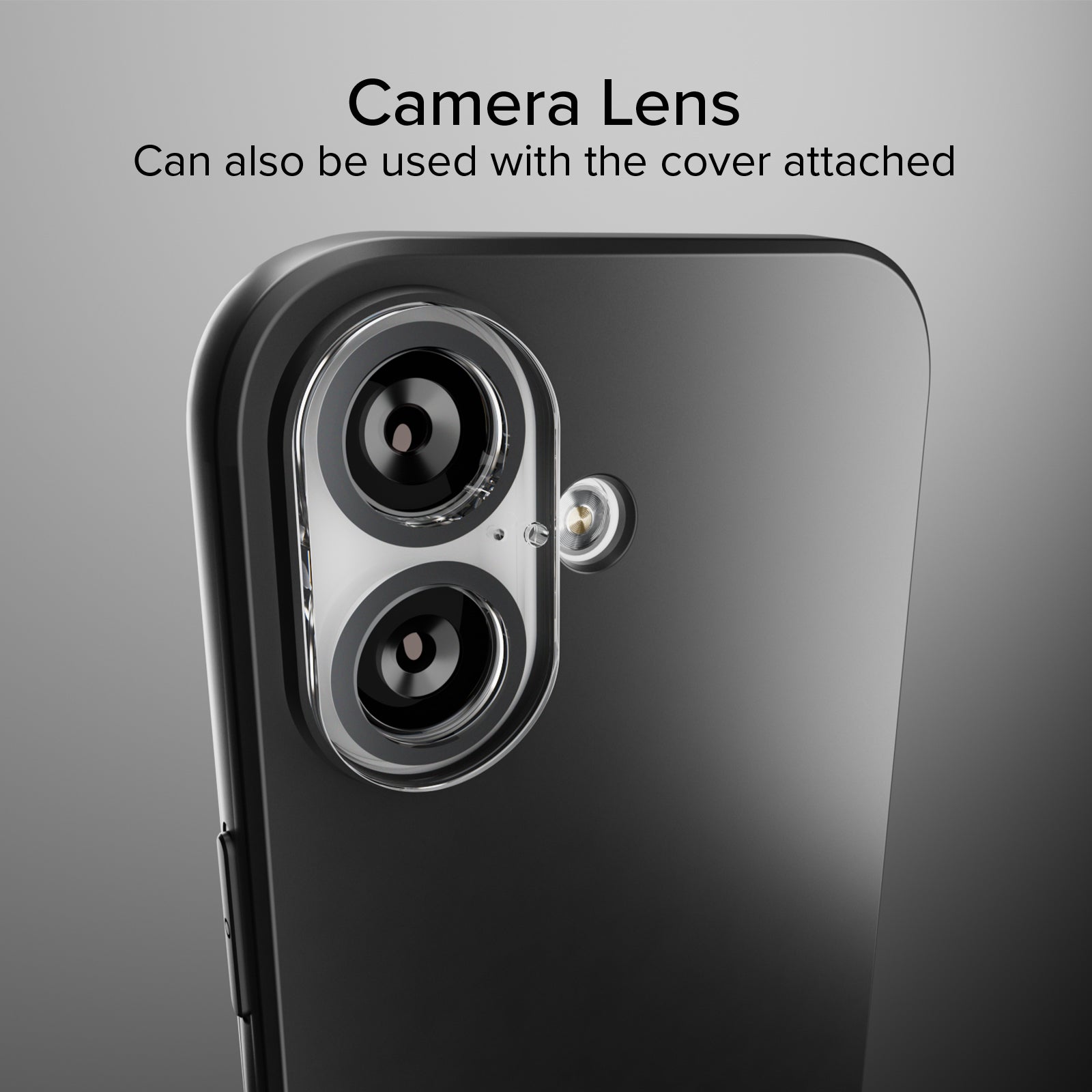 iPhone 17 Pro camera glass, with D3O material