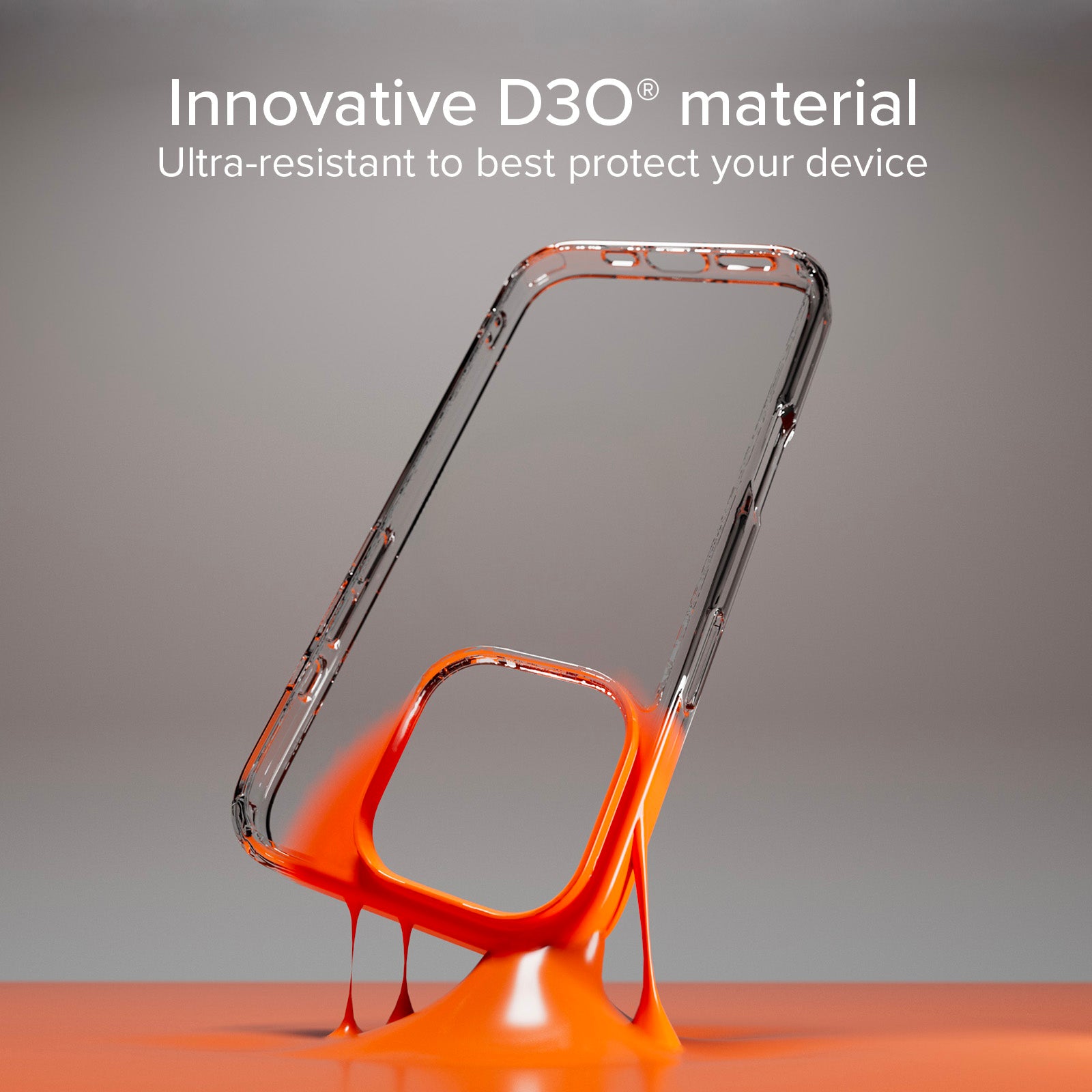 Ultra-strong case for iPhone 16 Pro with D3O technology