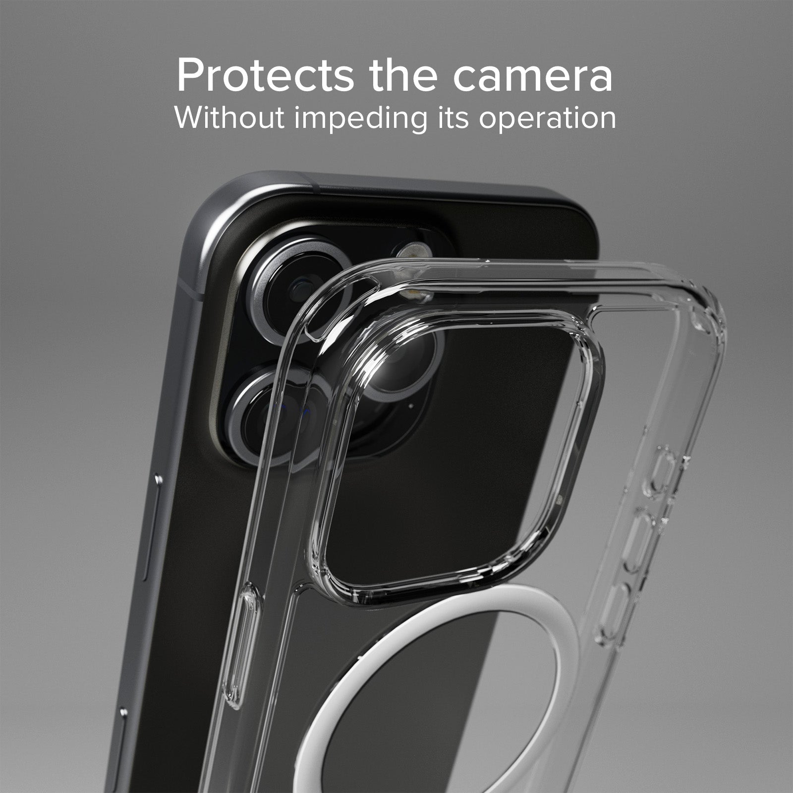 Extrem widerstandsfähiges Cover für iPhone 16 Pro mit D3O-Technologie