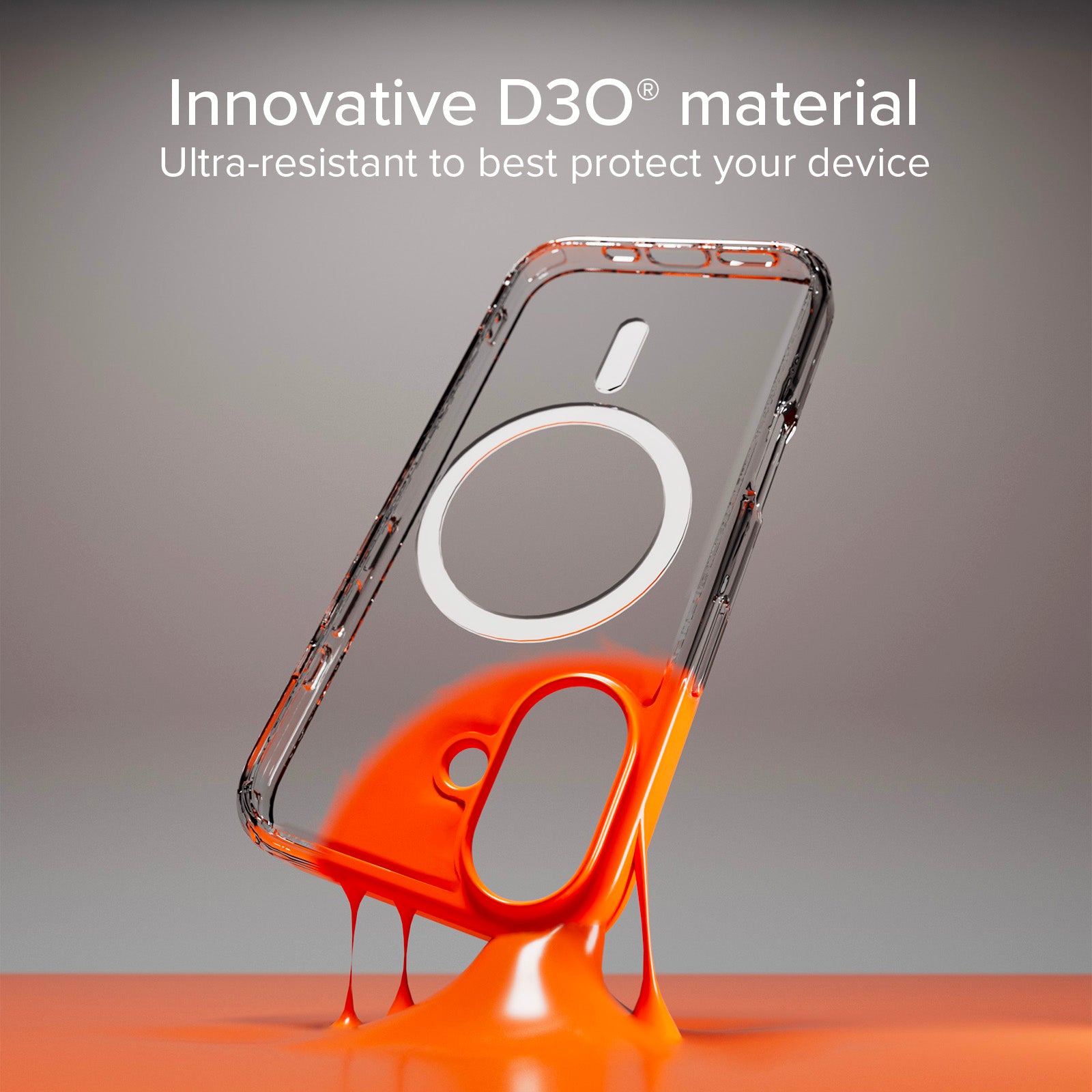 Cover ultraresistente per iPhone 16 con tecnologia D3O