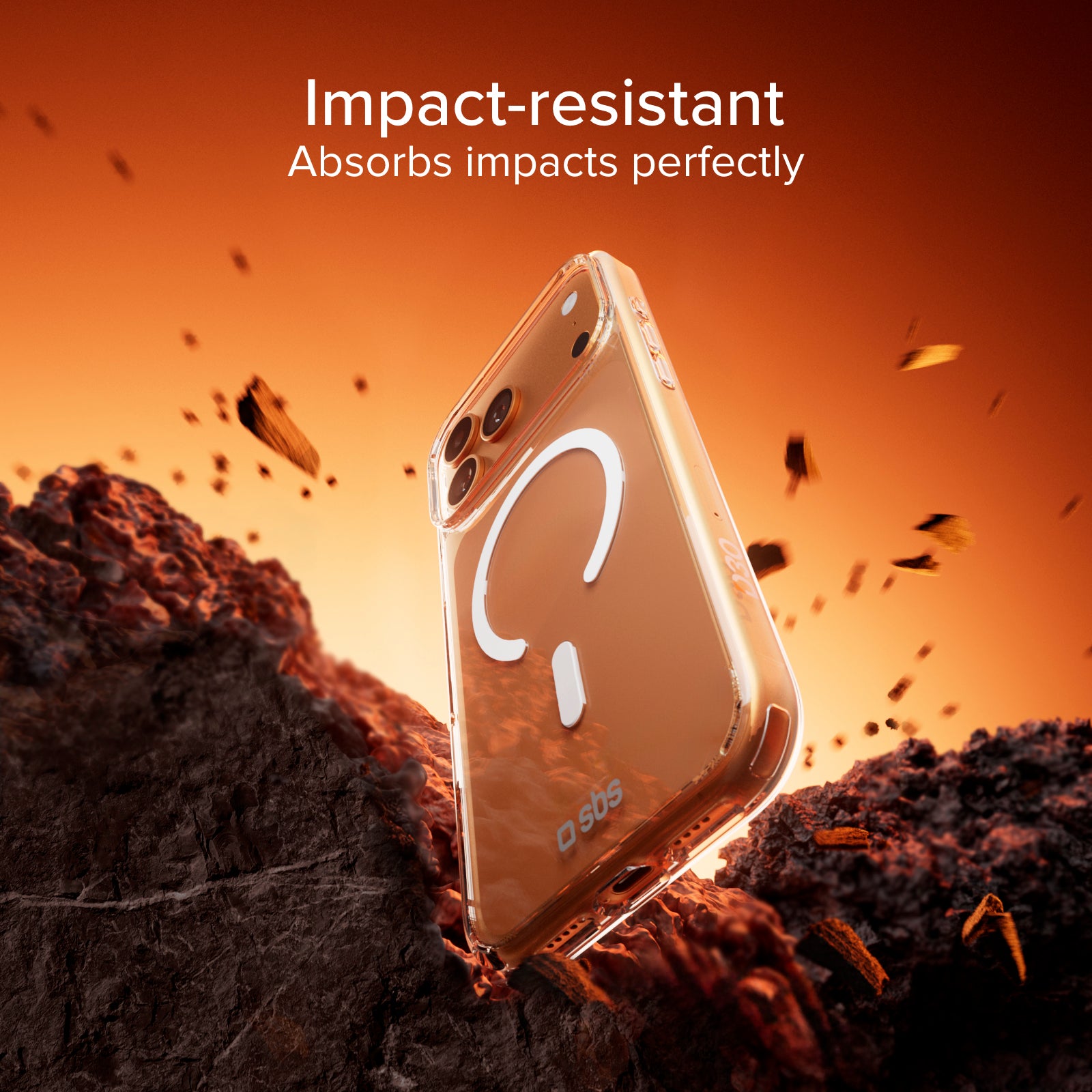 Ultra-strong case for iPhone 17 Pro Max with D3O technology