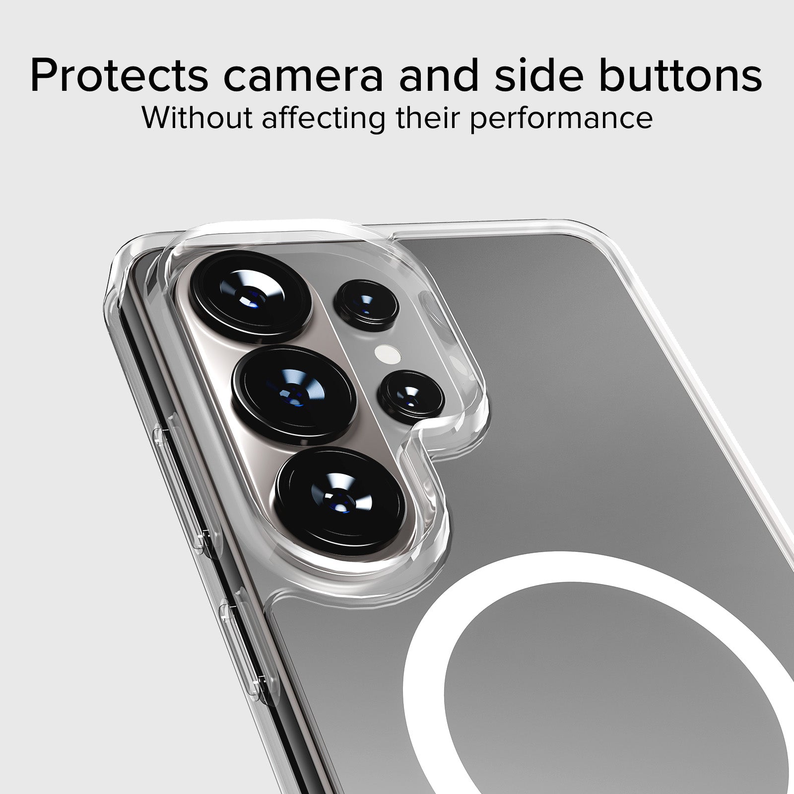 Extrem widerstandsfähiges Cover für Samsung S26 Ultra mit D3O-Technologie