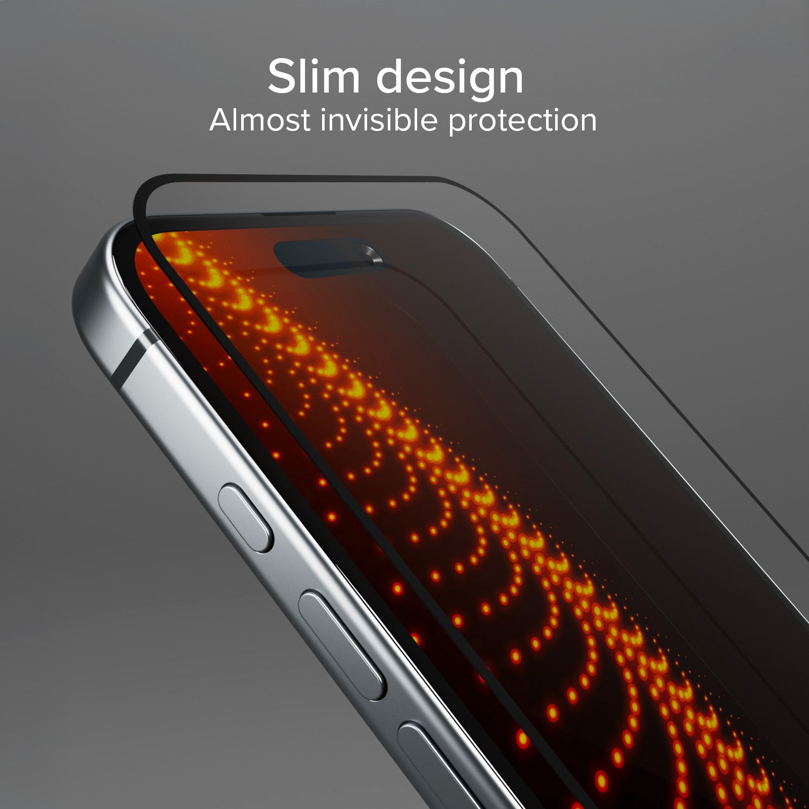Extrem widerstandsfähiges Glas für iPhone 16 Plus/15 Plus/15 Pro Max mit D3O-Technologie