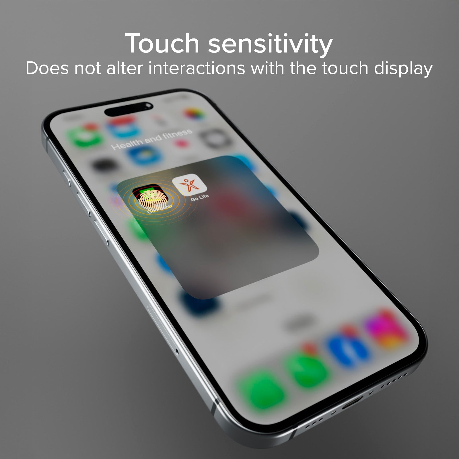 Extrem widerstandsfähiges Glas für iPhone 16 Plus/15 Plus/15 Pro Max mit D3O-Technologie