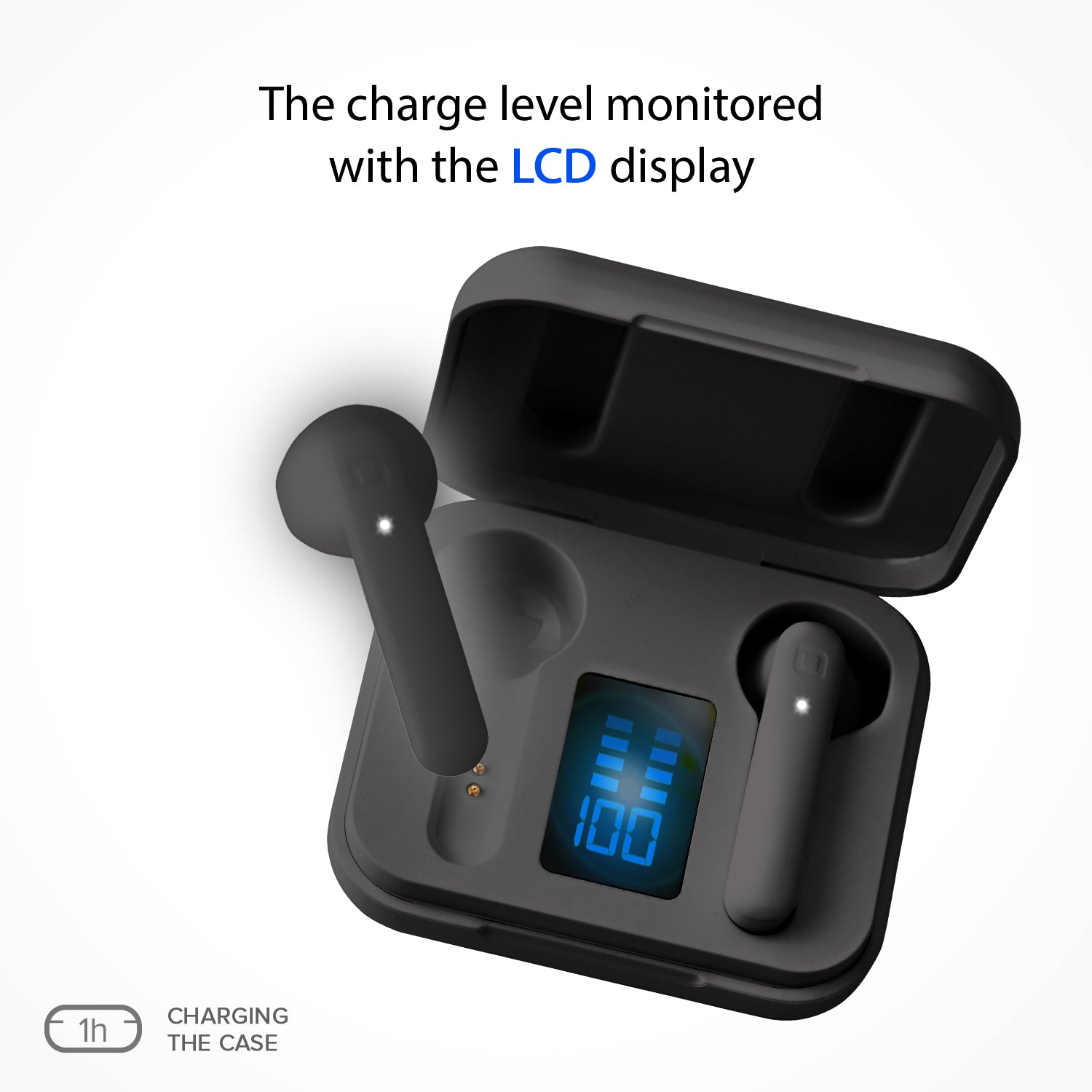 Kabellose Kopfhörer Twin Hop LCD