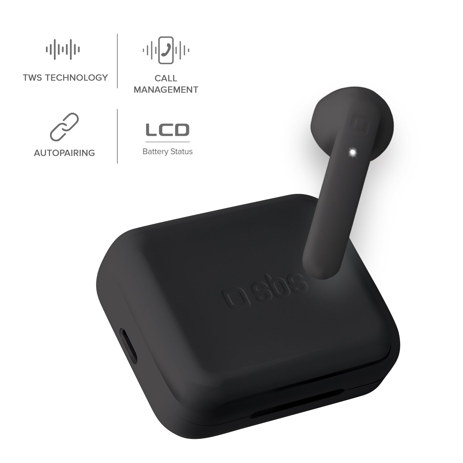 Kabellose Kopfhörer Twin Hop LCD