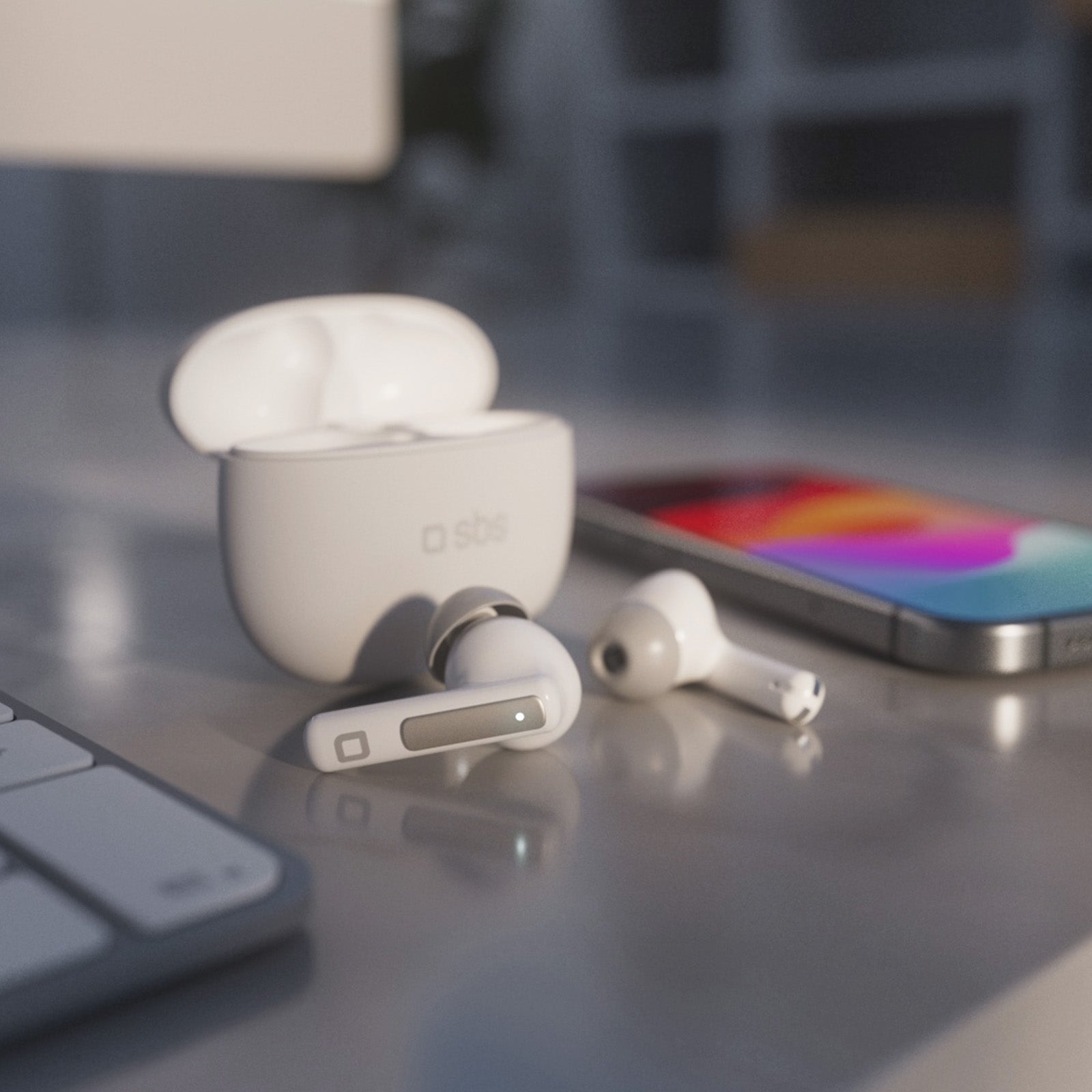 AI TWS Earphones with app, translation, summaries and 28 hour battery life