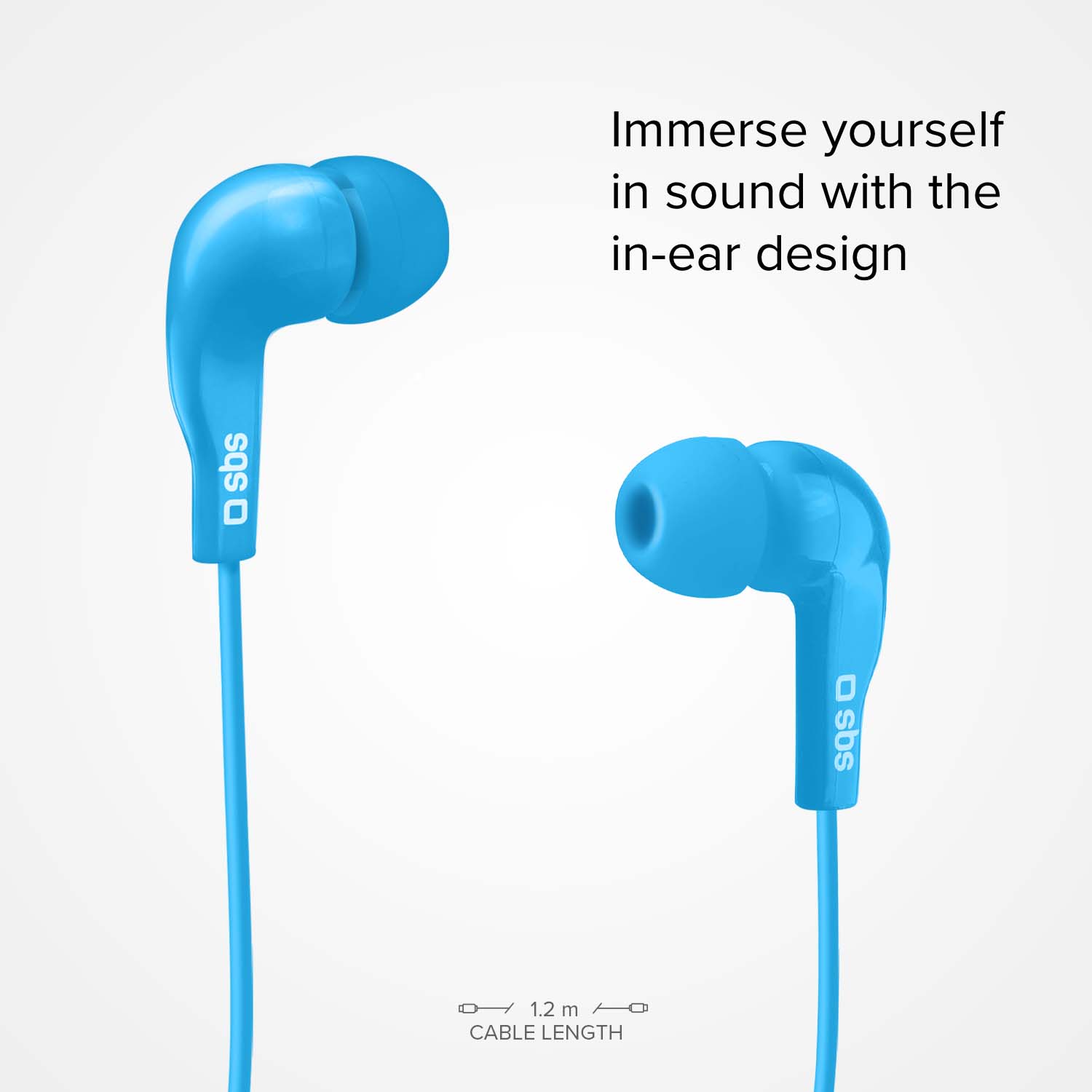 Kopfhörer mit Kabel, Stereo In-Ear Studio Mix 10, 3,5 mm Klinkenstecker mit Mikrofon und Taste zur Gesprächsannahme/ -beendigung