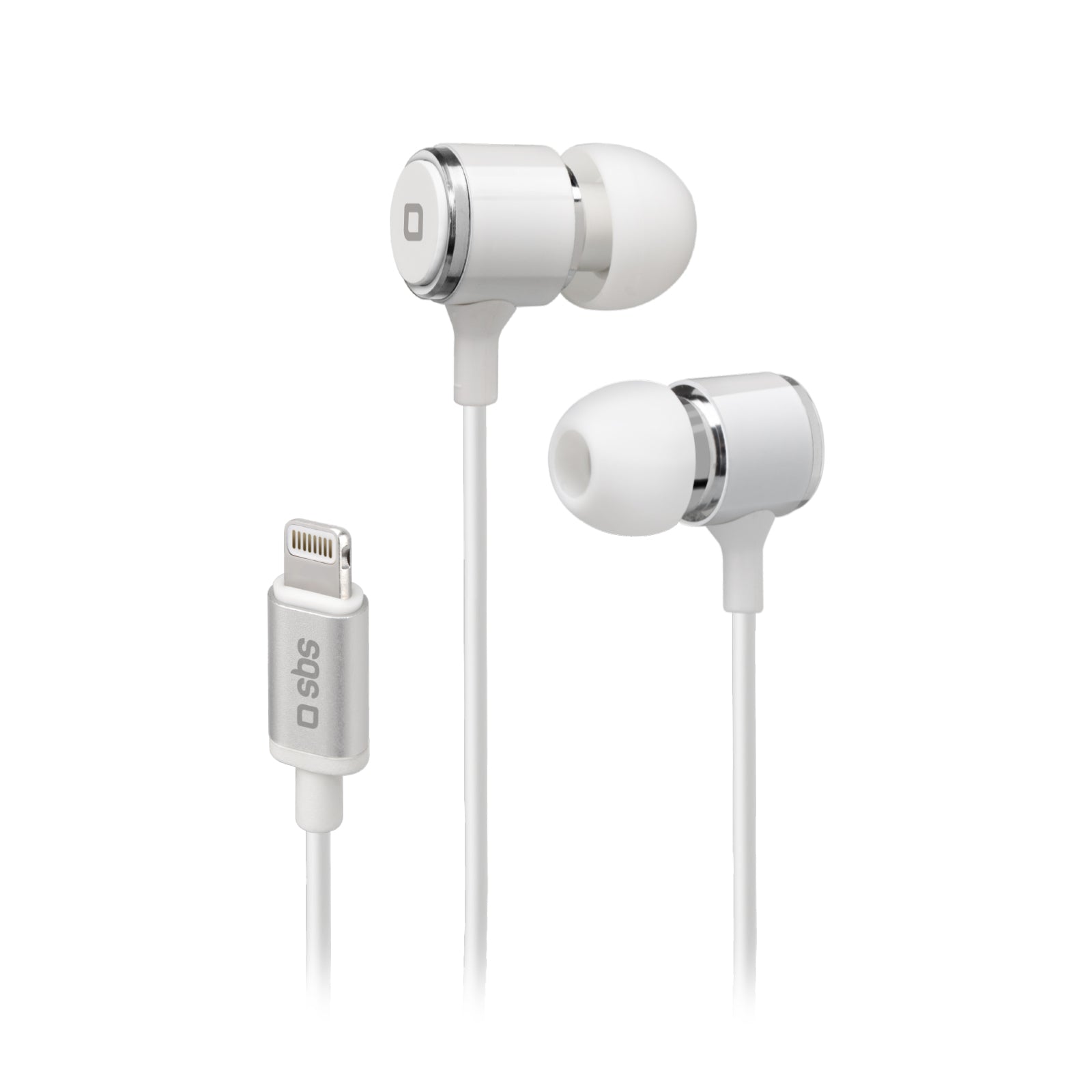 Auricolari in-ear con filo stereo e connettore Lightning Made For Apple