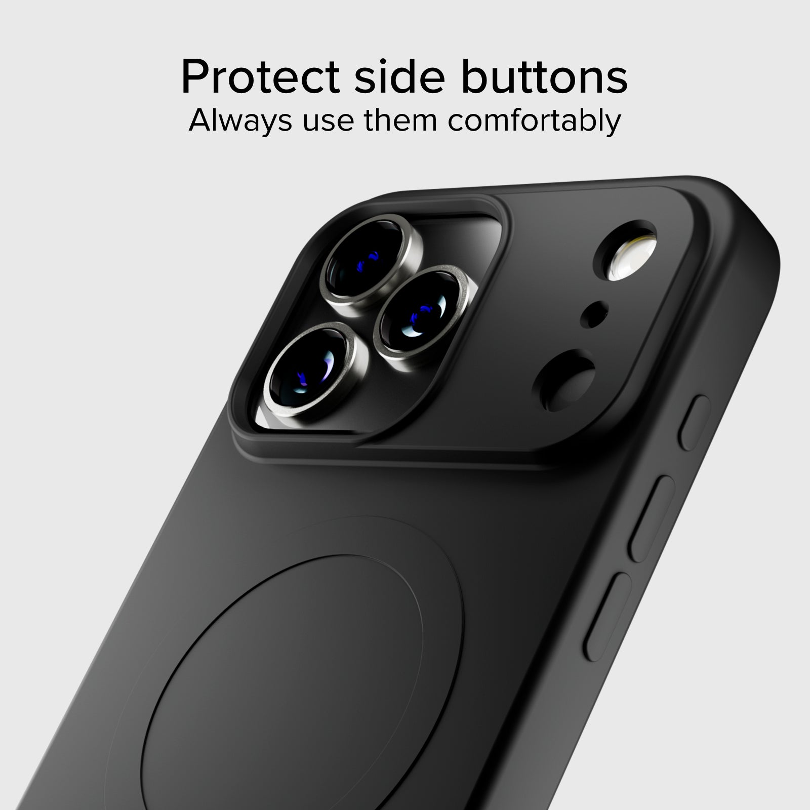 Instinct Mag - Funda compatible con la carga Mag wireless para iPhone 18 Pro/17 Pro
