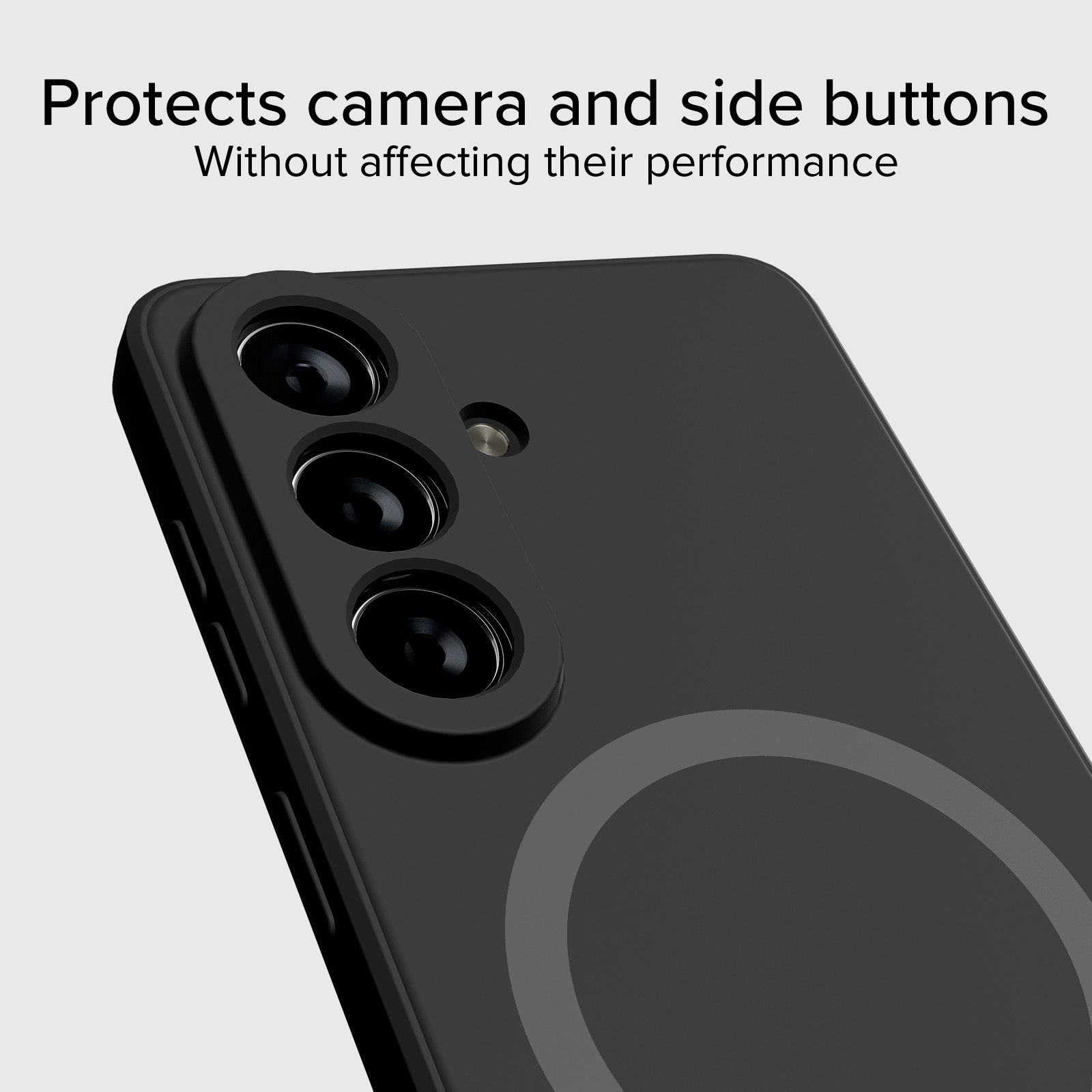 Instinct Mag - cover per Samsung S26+ morbida e compatibile con ricarica magnetica