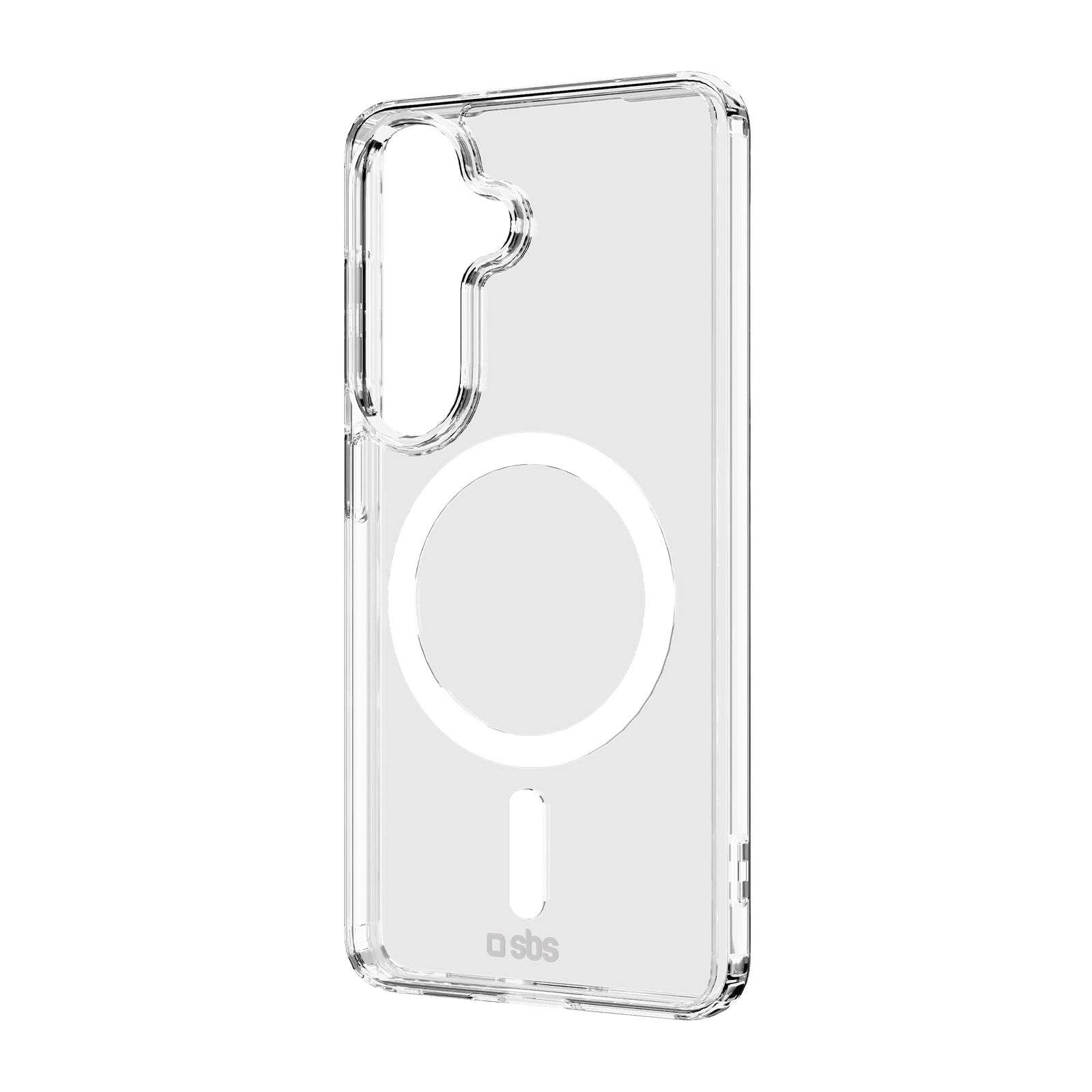 Transparente, feste Hülle, kompatibel mit magnetischer, kabelloser Aufladung für Samsung S26