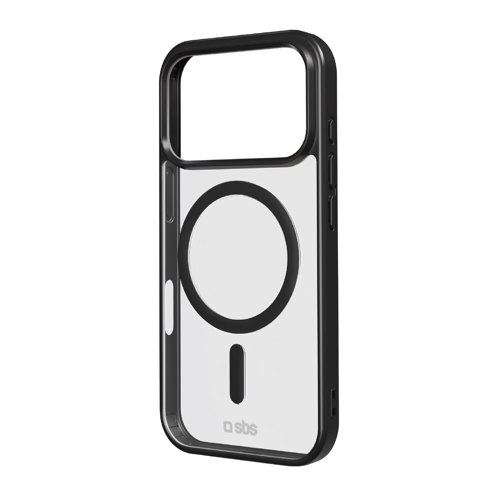 Cover per iPhone 17 Pro con bordi colorati compatibile con ricarica MagSafe