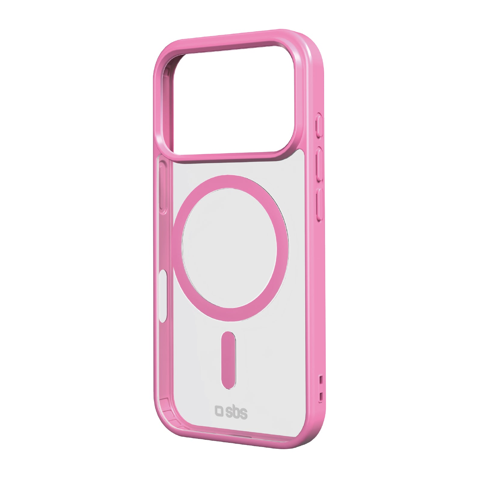 Cover per iPhone 17 Pro con bordi colorati compatibile con ricarica MagSafe