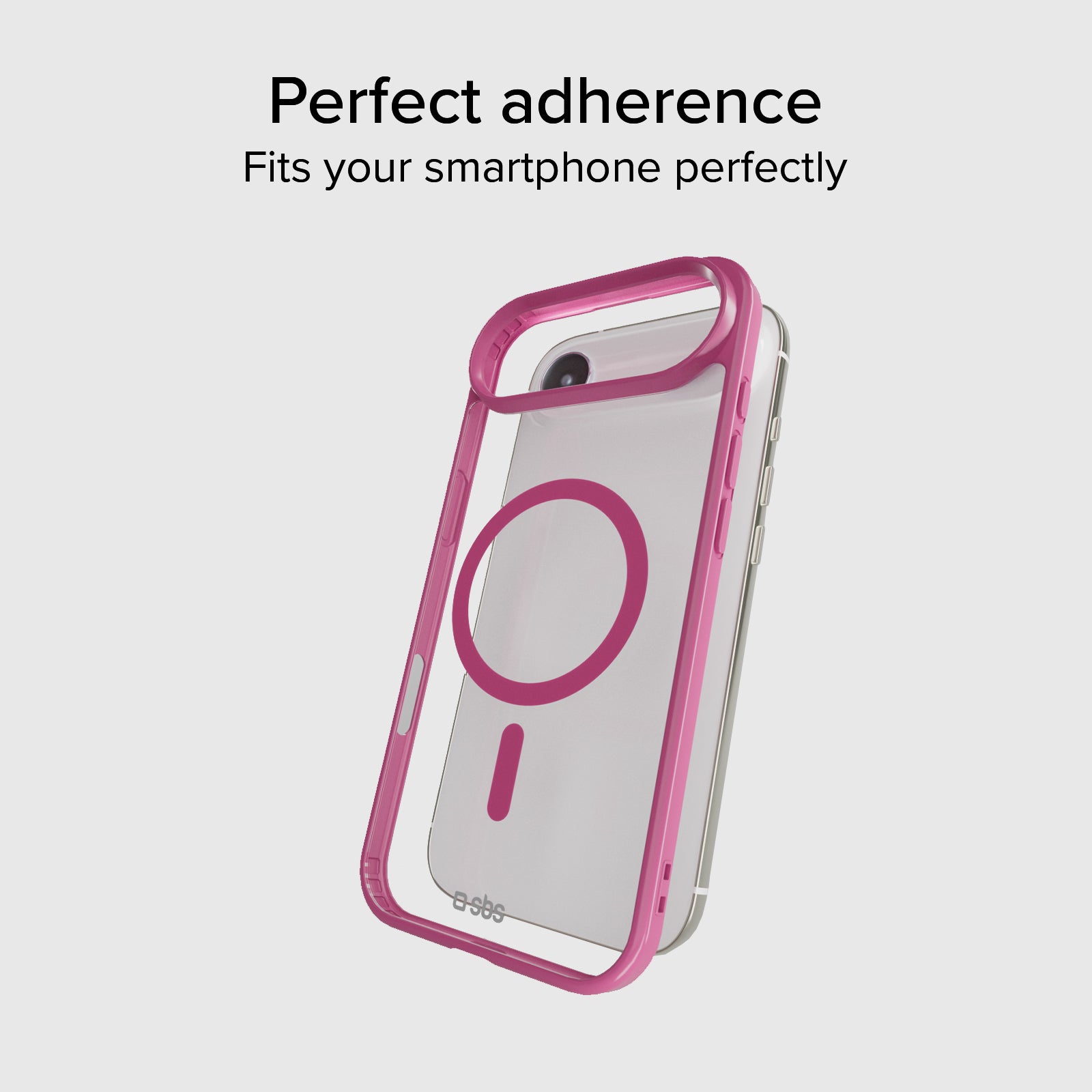 Case für iPhone Air mit farbigen Rändern, kompatibel mit MagSafe Aufladung