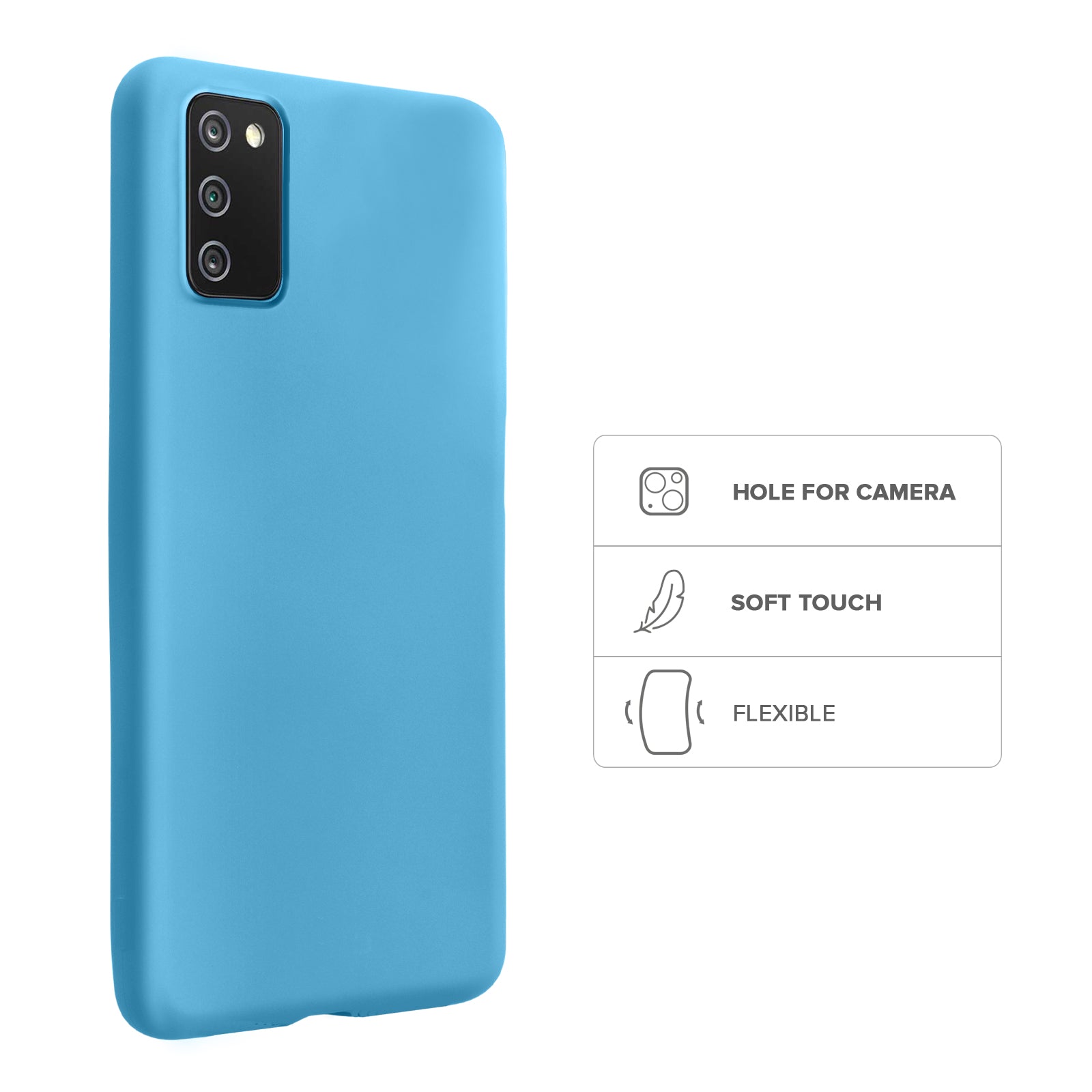 Custodia Rainbow per Samsung Galaxy A03s
