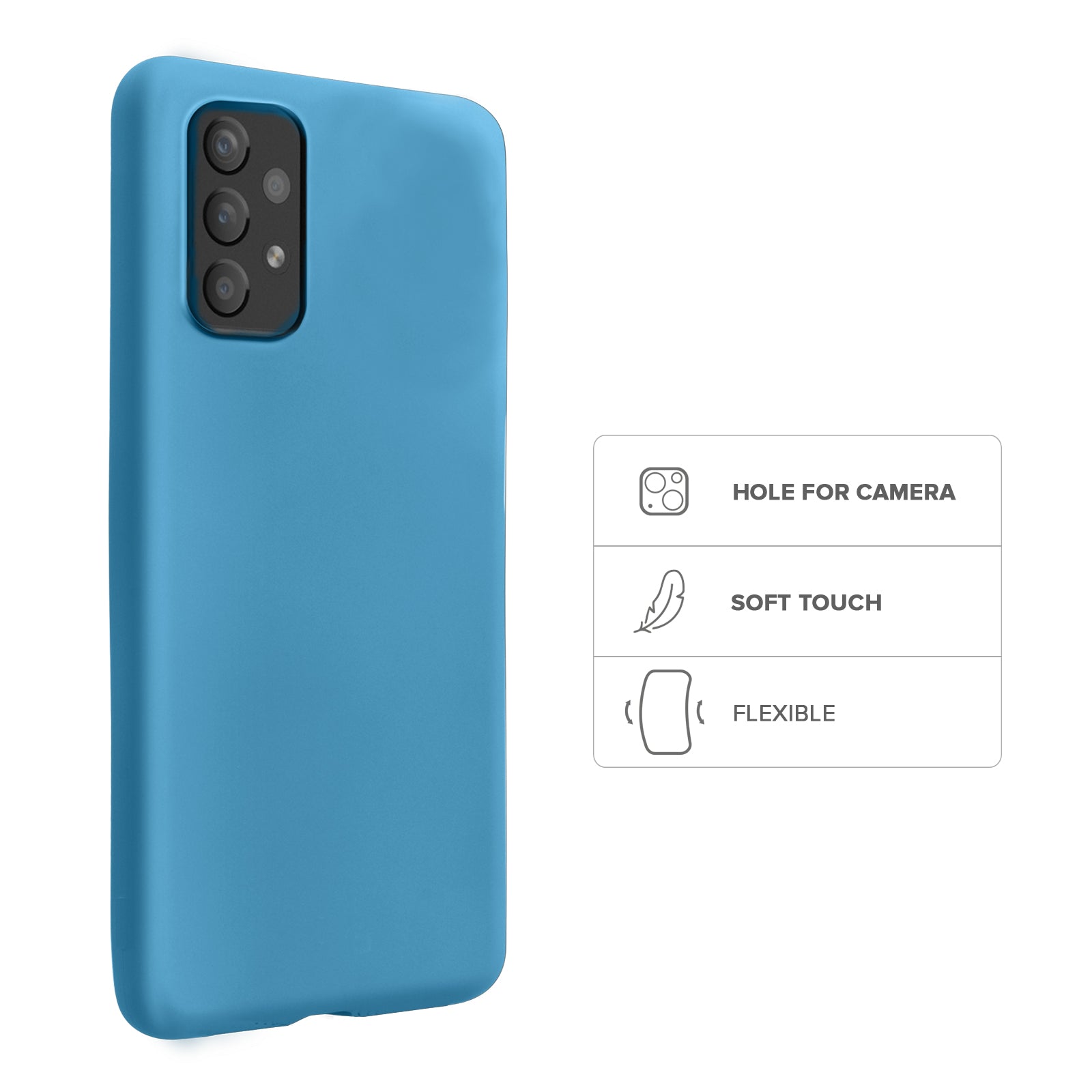 Custodia Rainbow per Samsung Galaxy A73