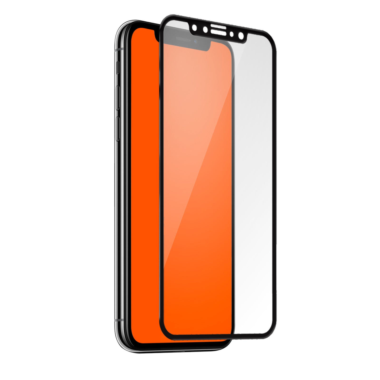 Protection écran en verre 4D Ultra pour iPhone XS/X