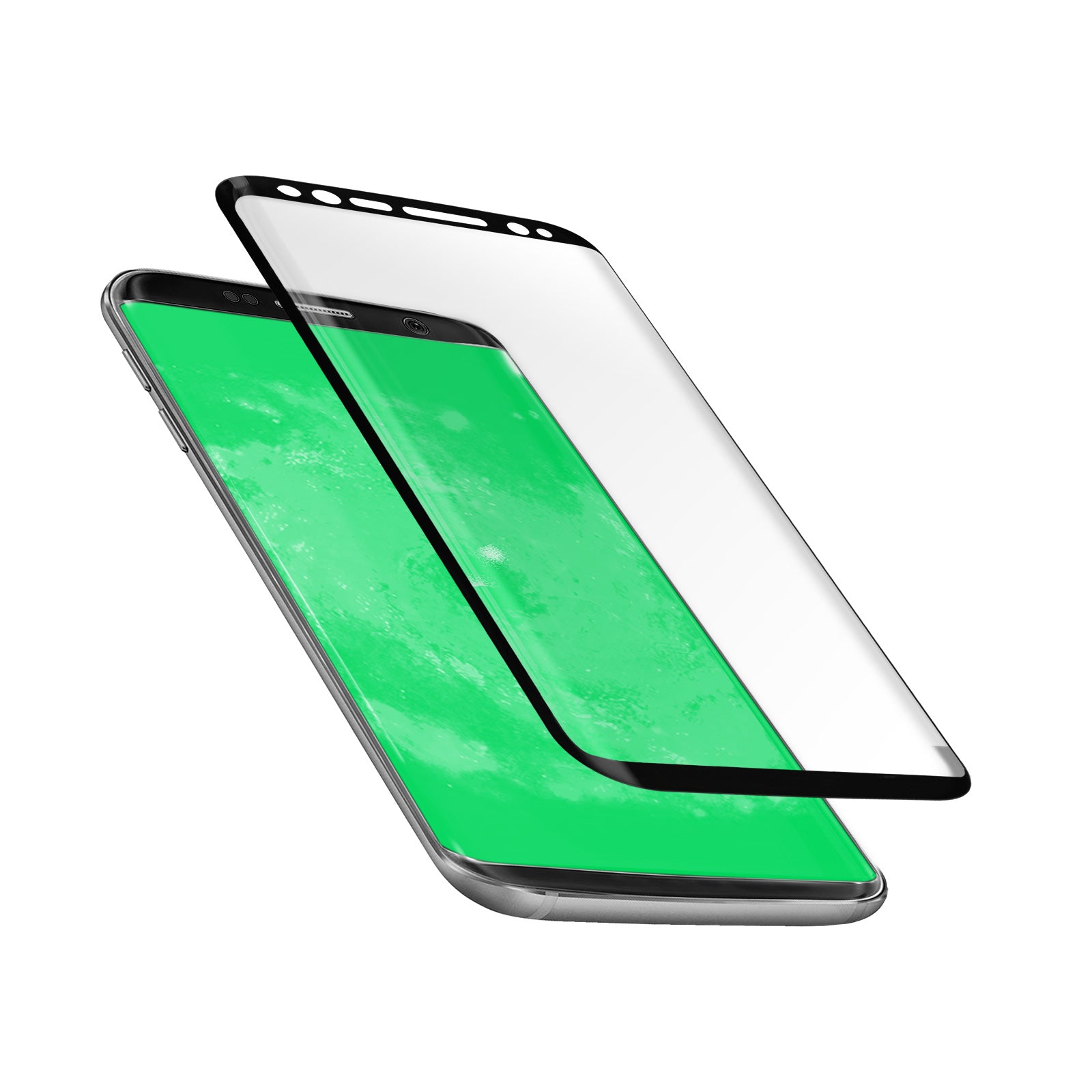Glas Displayschutz 4D für Samsung Galaxy S8