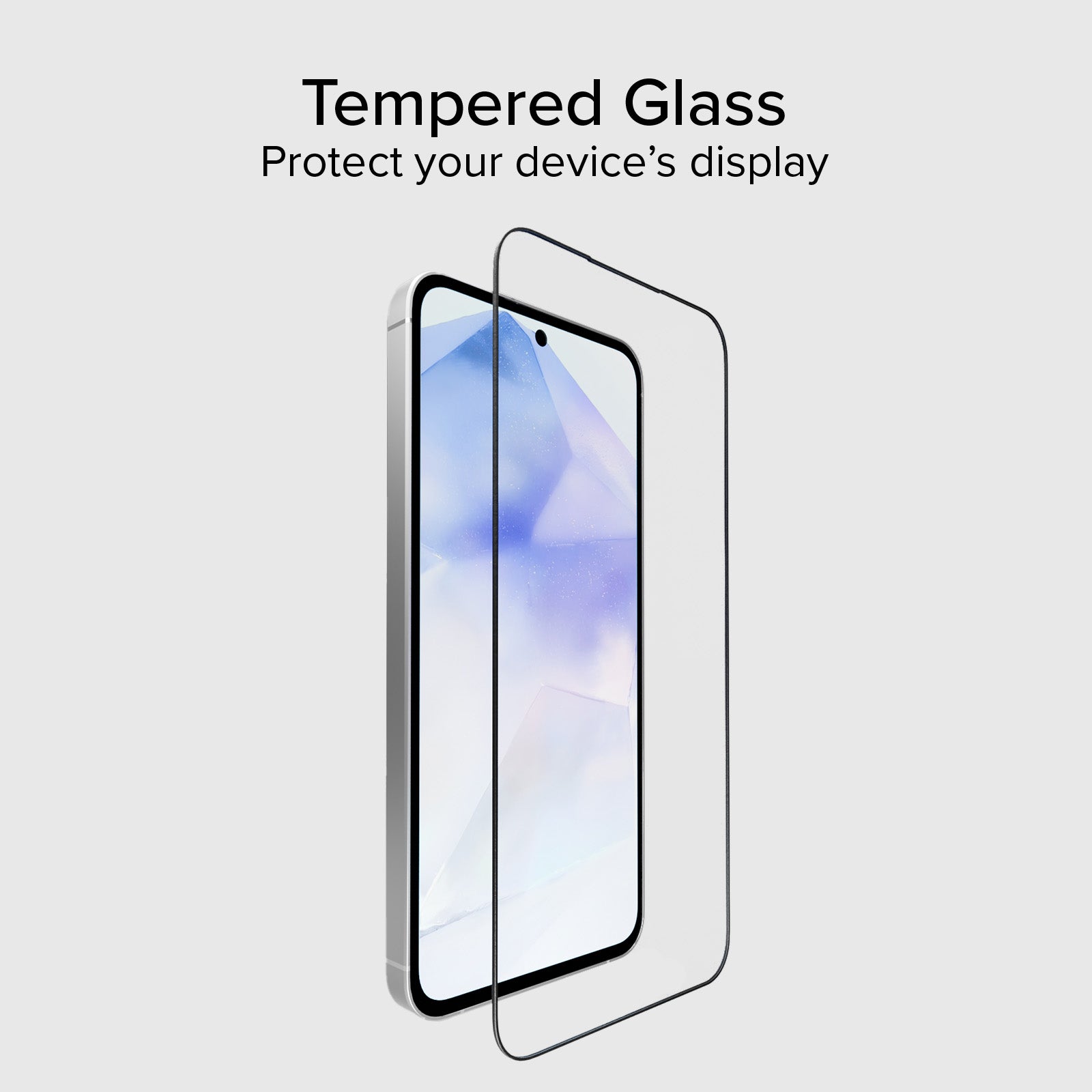 Glas Displayschutz Full Cover für Samsung Galaxy A35/A55