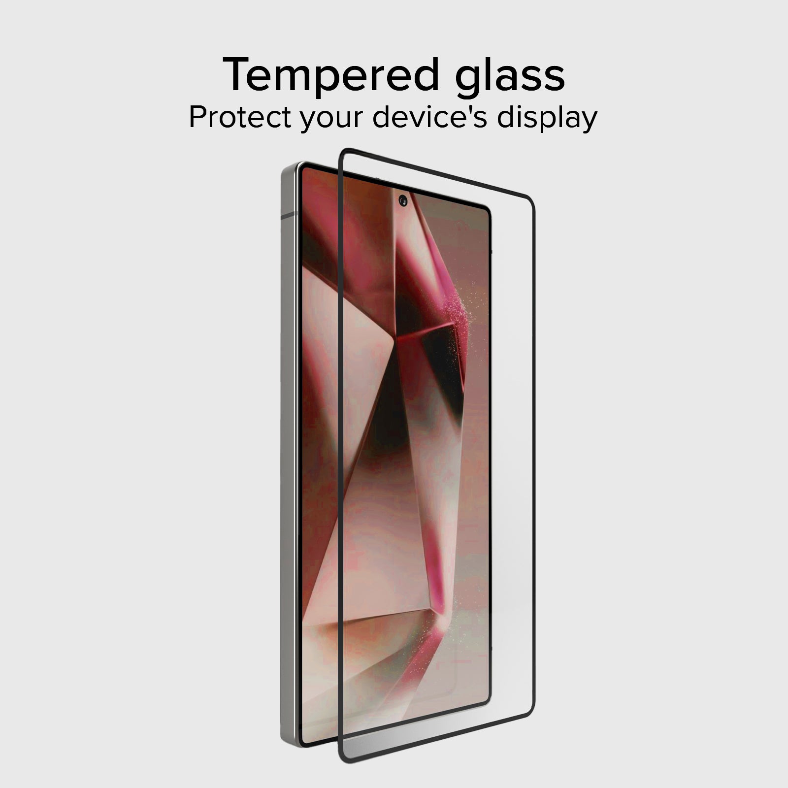 Glas Displayschutz Full Cover für Samsung S26 Ultra