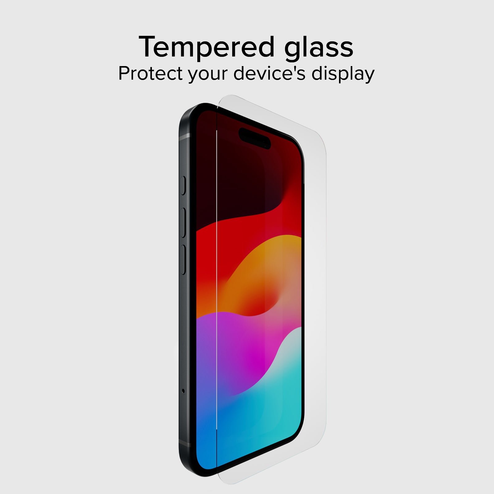 Glass screen protector for iPhone 15 Plus/16 Plus