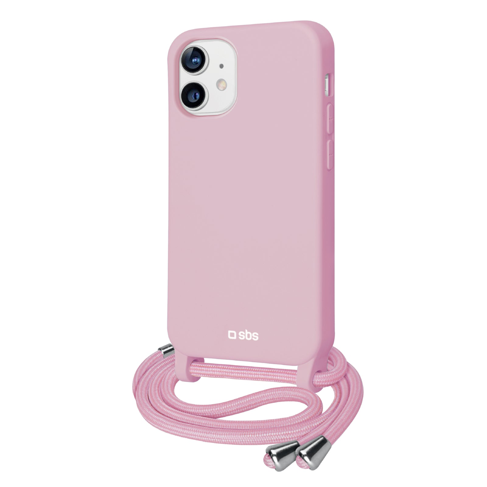 Housse colorée avec cordon pour iPhone 12/12 Pro