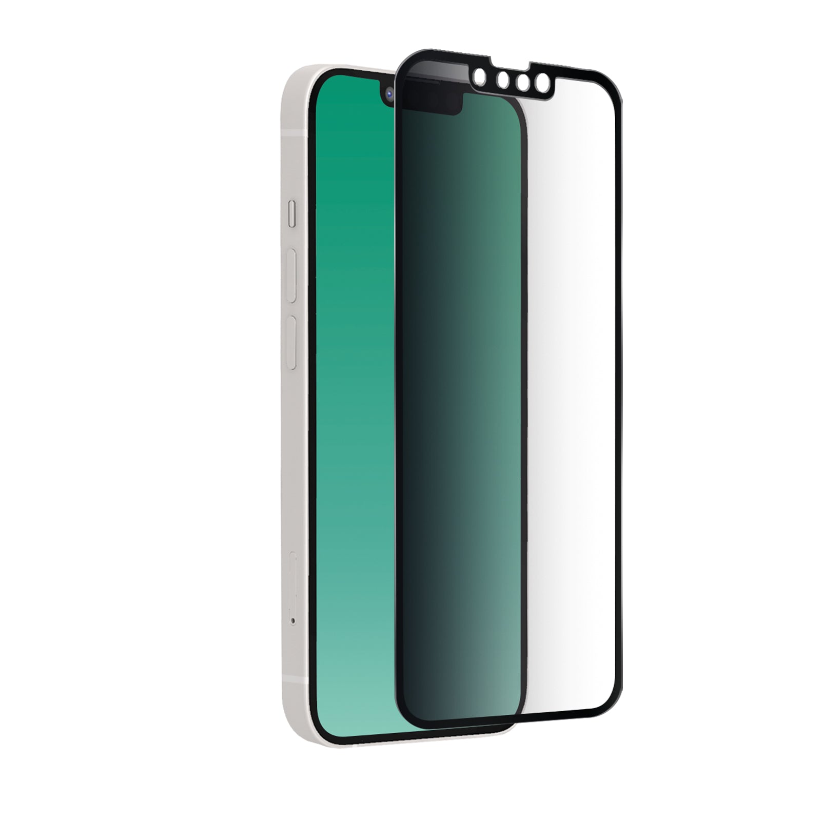 Bildschirmschutz aus Glas Full Cover Privacy für iPhone 13 Mini