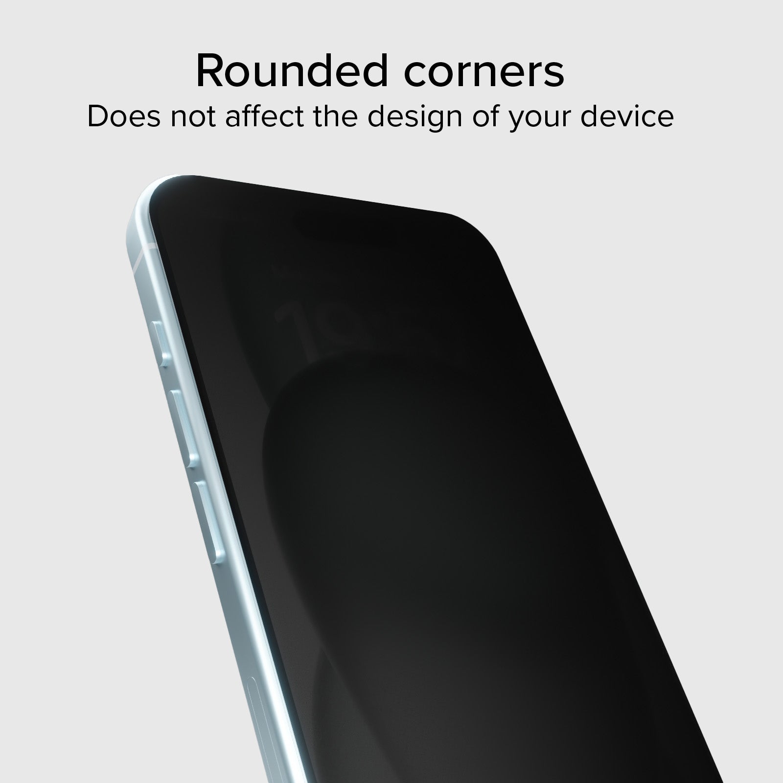 Bildschirmschutz aus Glas Full Cover Privacy für iPhone 15 Plus