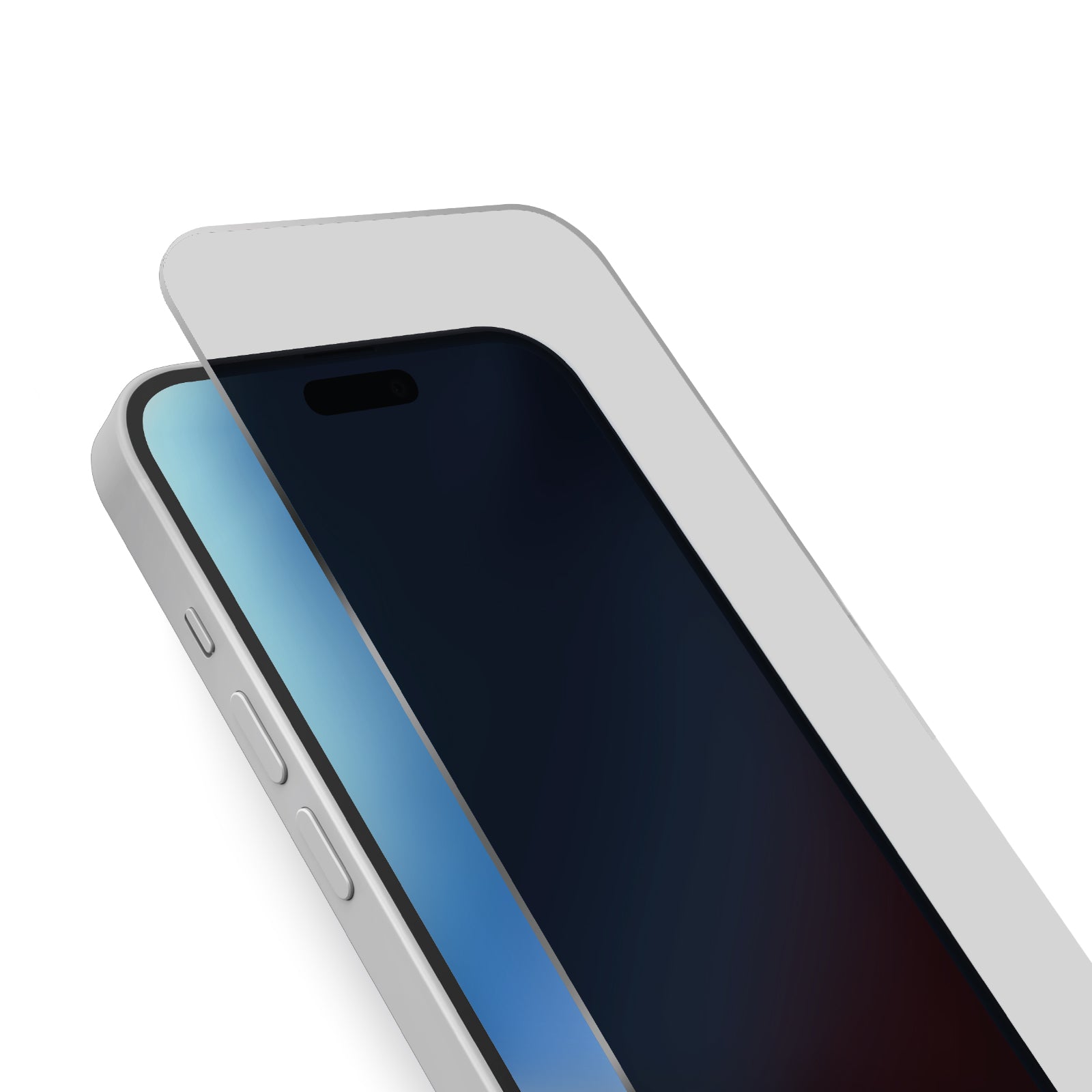 Bildschirmschutz aus Glas Full Cover Privacy für iPhone 15 Plus