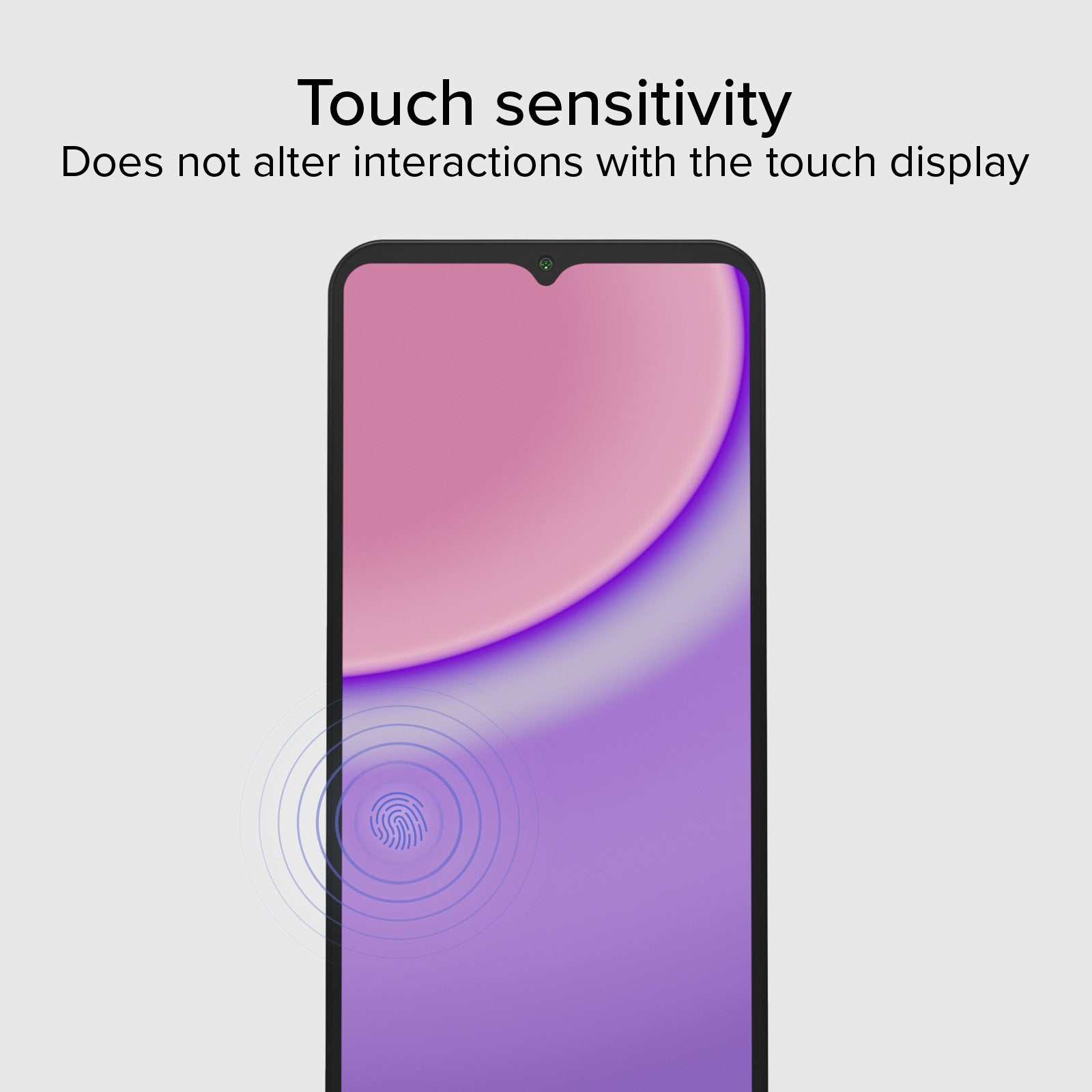 Bildschirmschutz aus Glas Full Cover Privacy für Samsung A15
