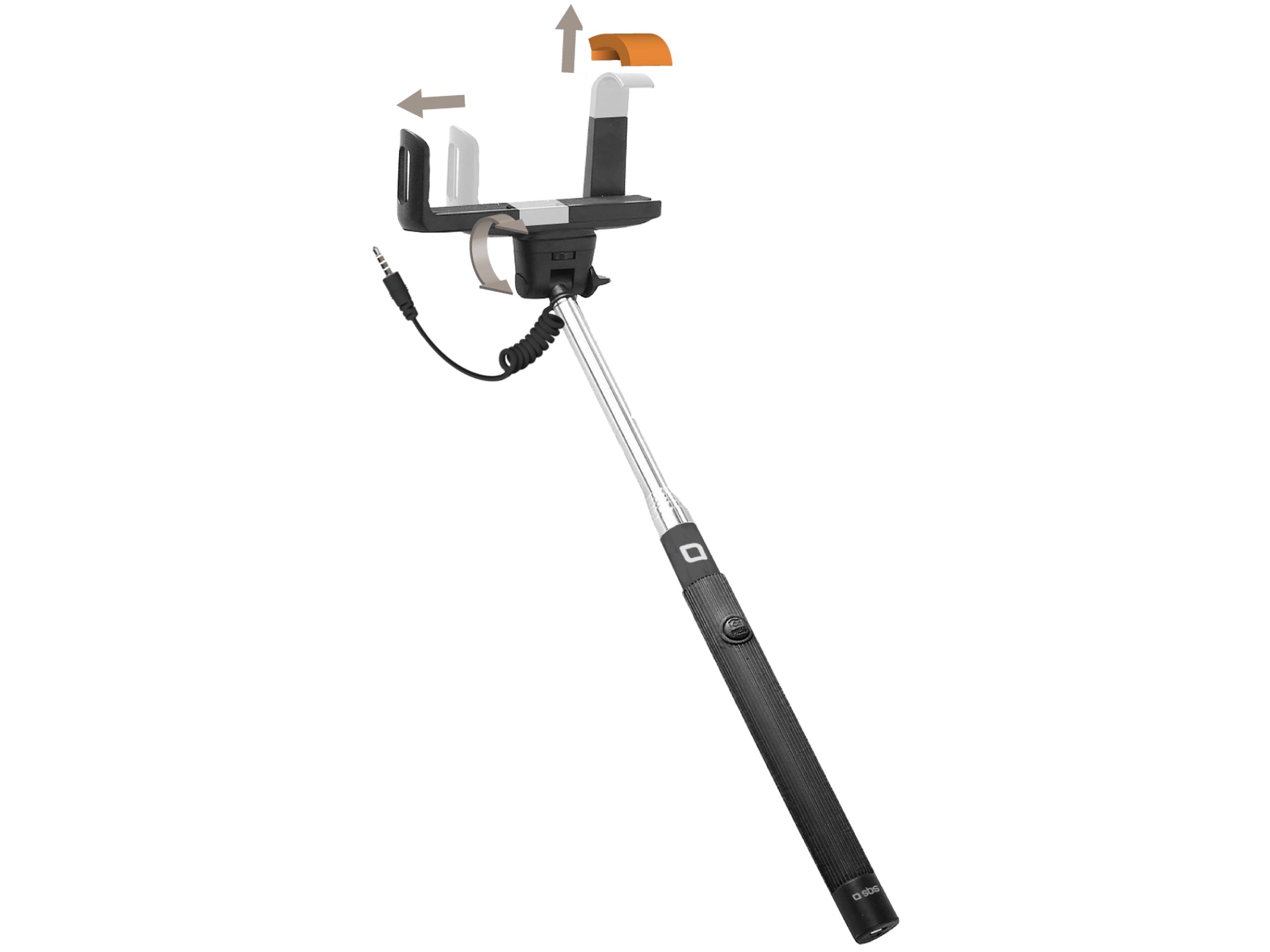 Selfie-Stange mit 3,5 mm Klinkenstecker