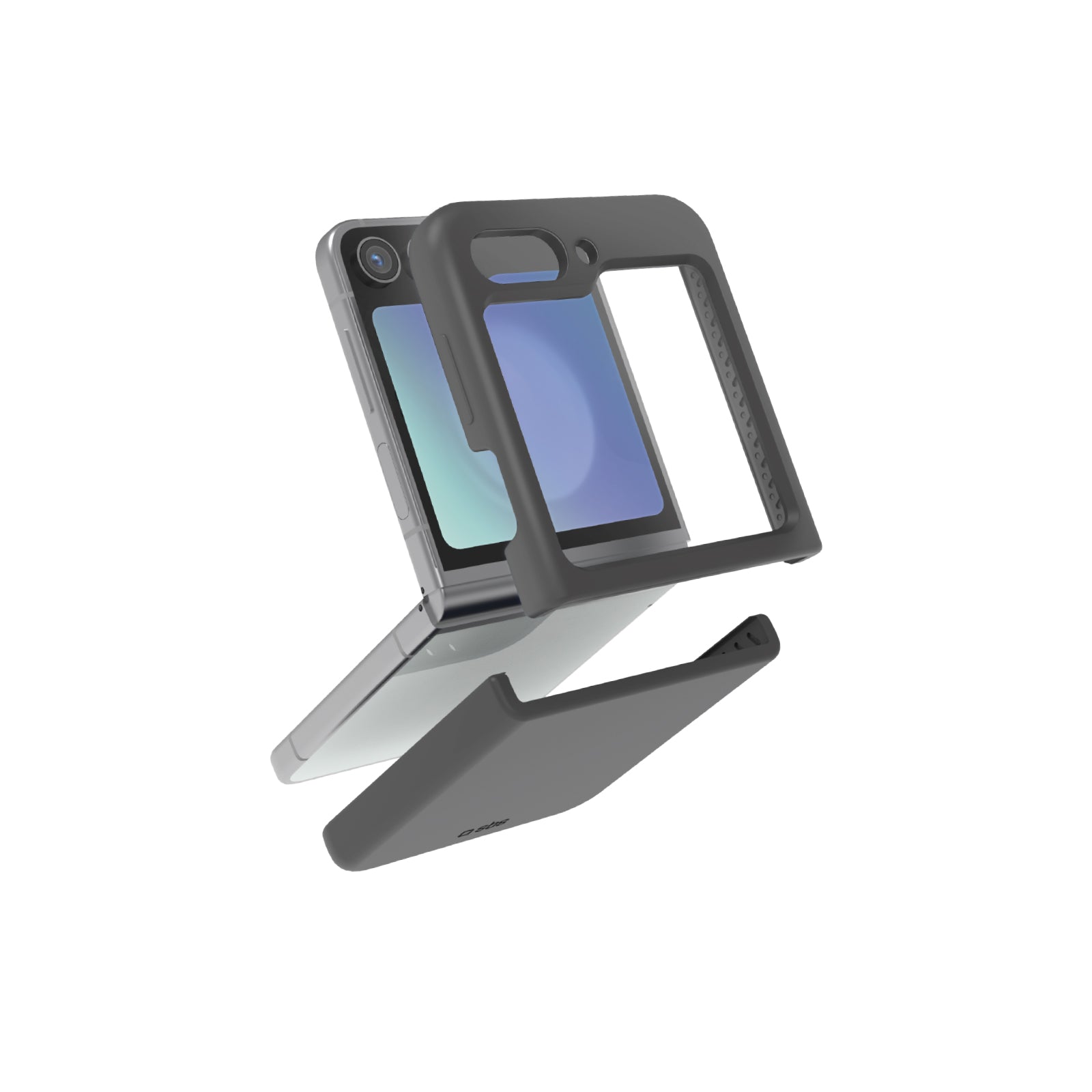 Cover in silicone con interni in microfibra per Samsung Z Flip 6/7 FE