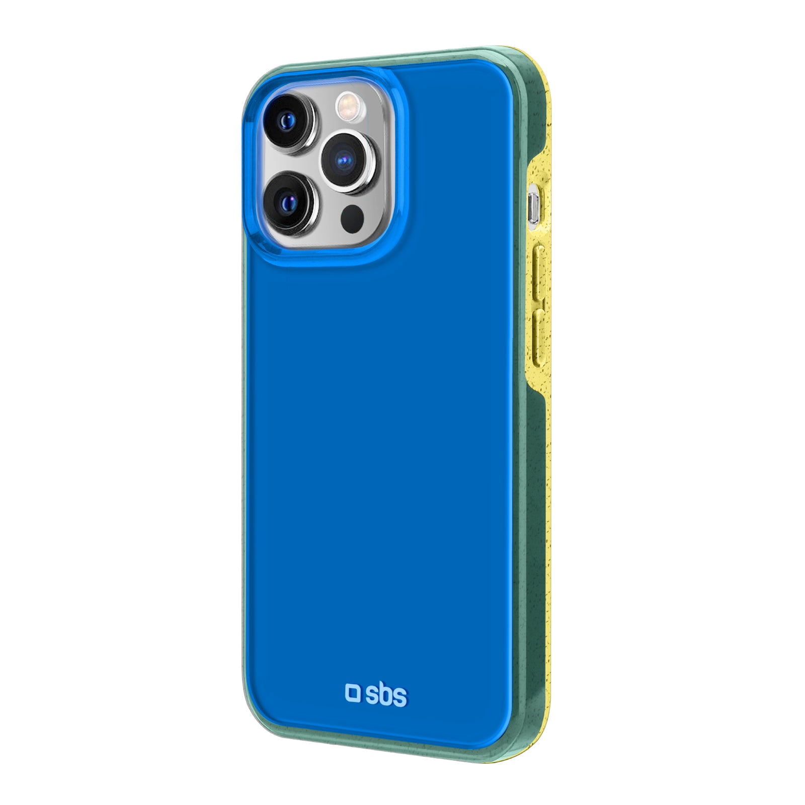 Kompostierbares Cover mit transparenter farbiger Oberfläche für das iPhone 13 Pro Max