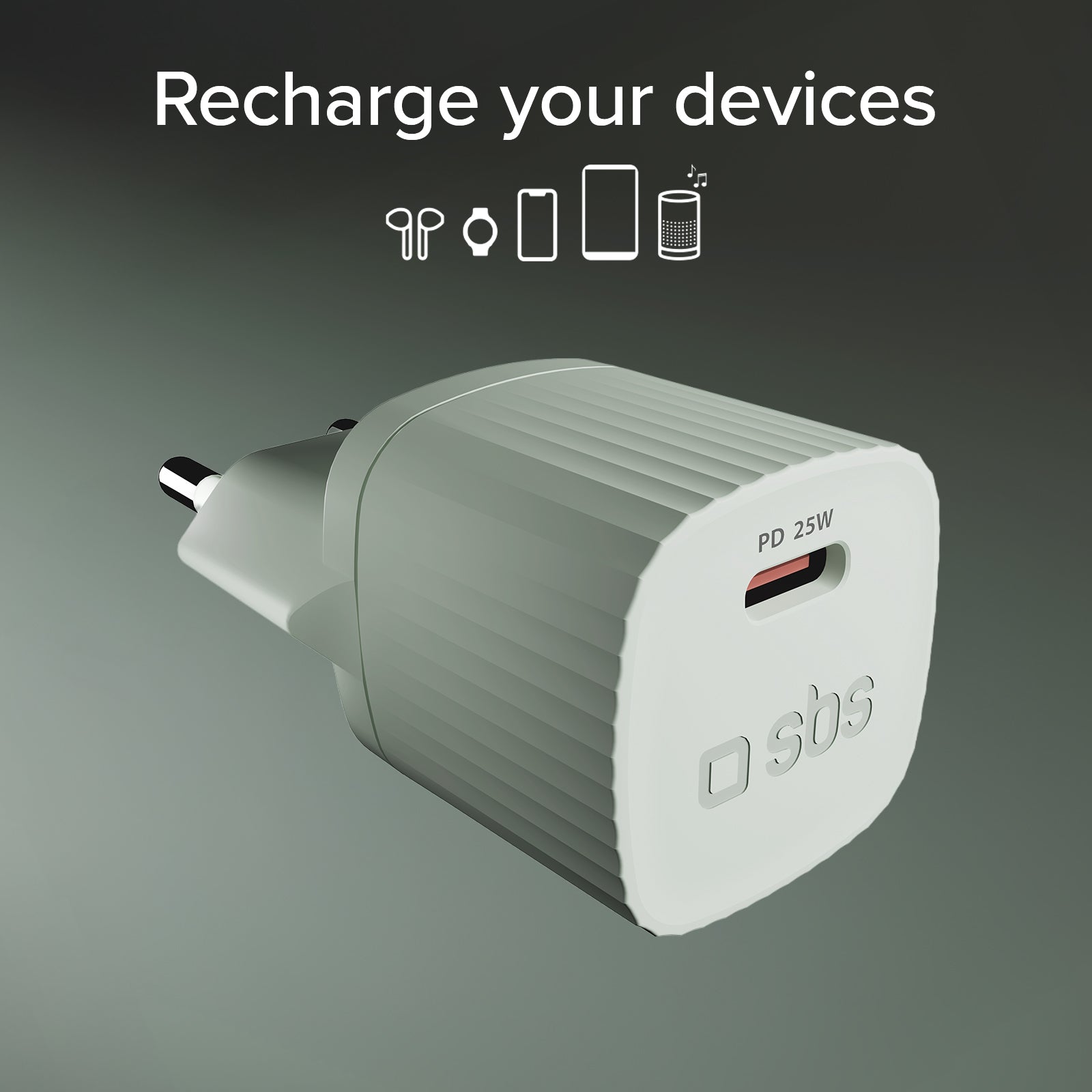 Ladegerät mit GRS-Material