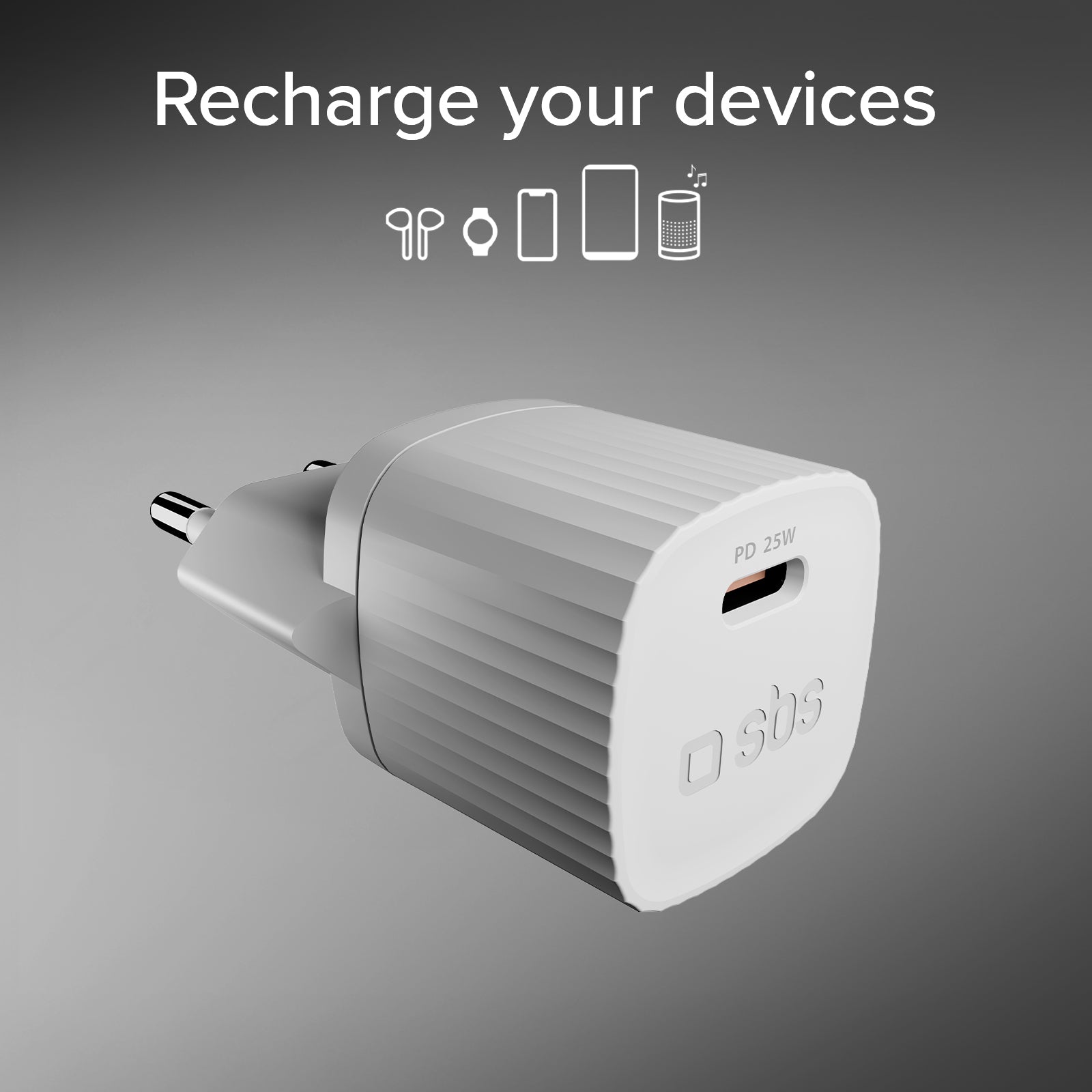 Ladegerät mit GRS-Material