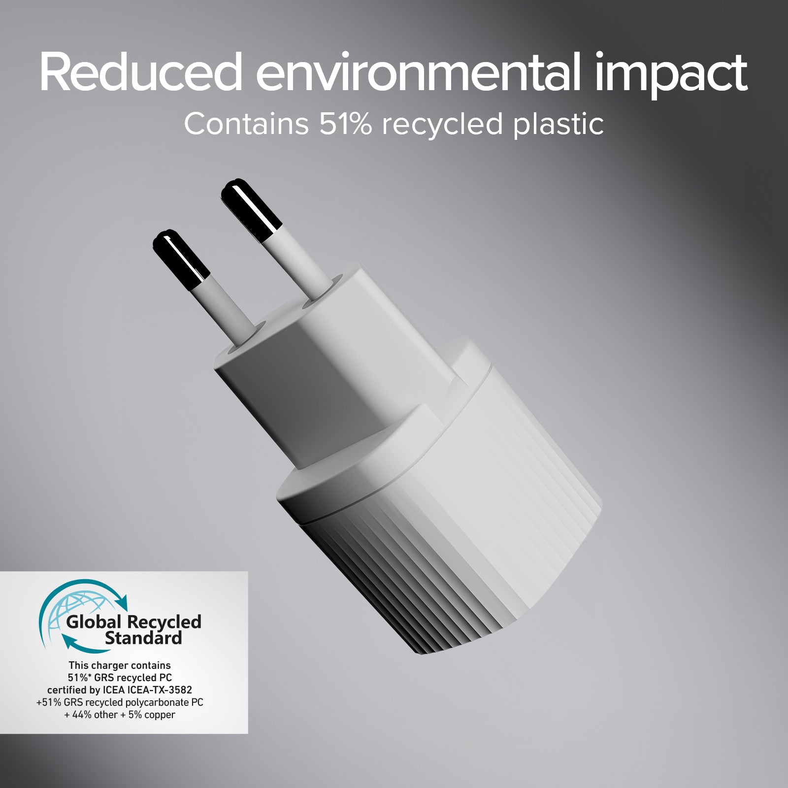 Ladegerät mit GRS-Material