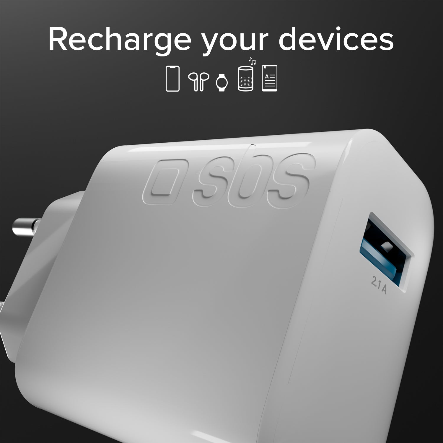 USB-Reiseladegerät mit 10 Watt