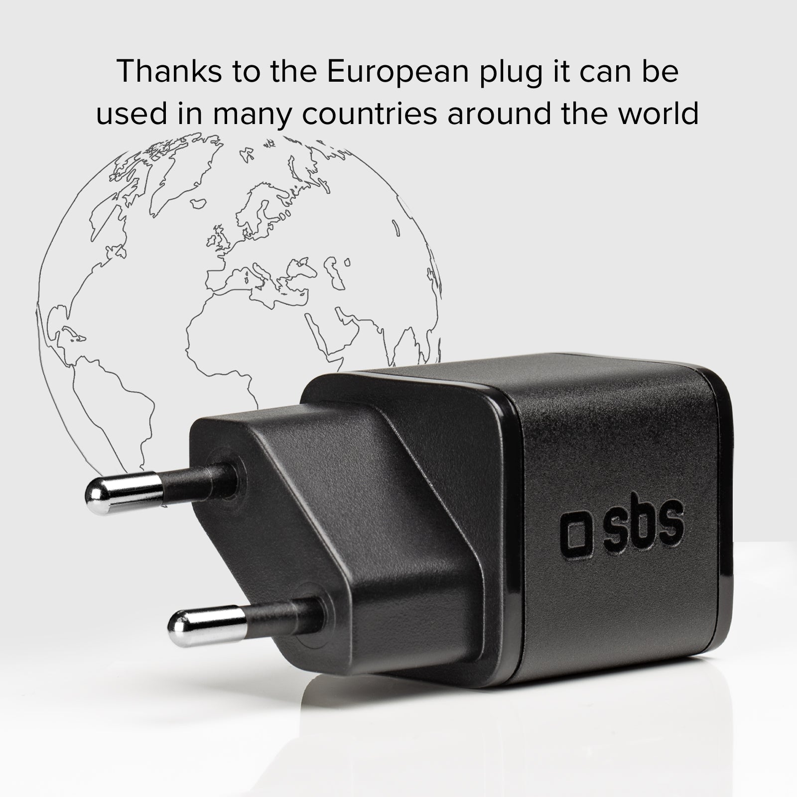 Cargador GaN ultrarrápido Power Delivery de 20 vatios