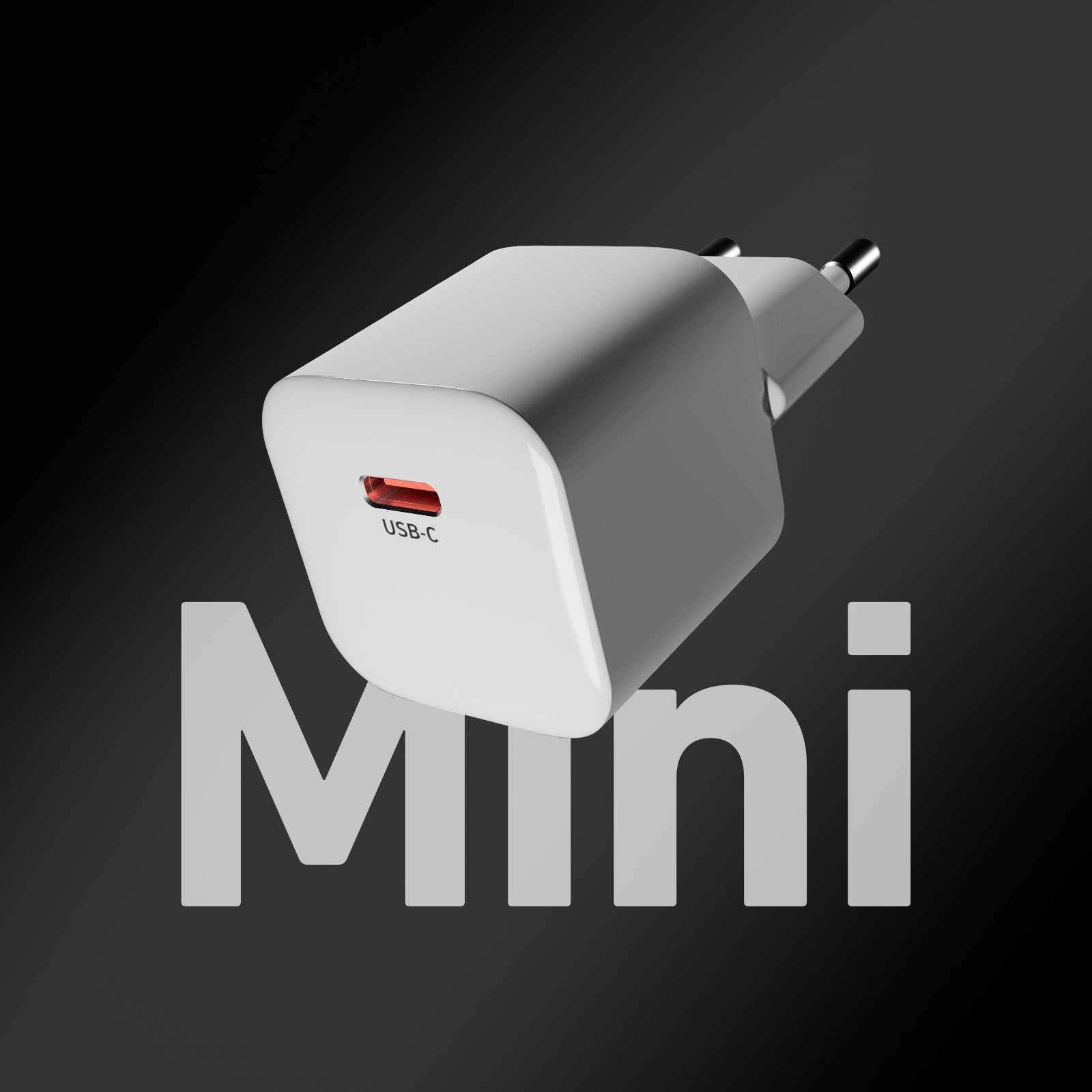 Chargeur mural USB-C 30 W compact avec Power Delivery 3.0 et PPS