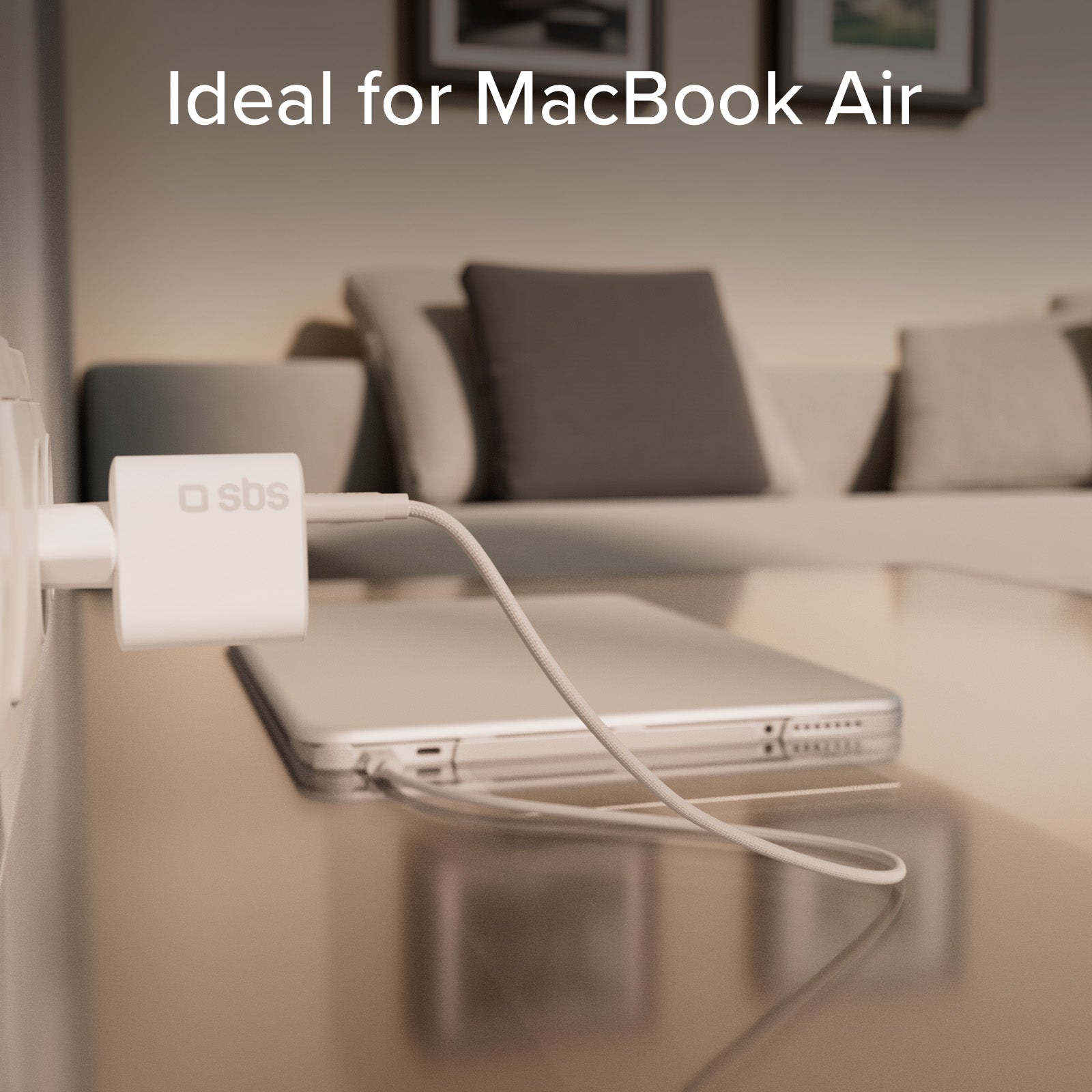 Chargeur mural USB-C 30 W compact avec Power Delivery 3.0 et PPS